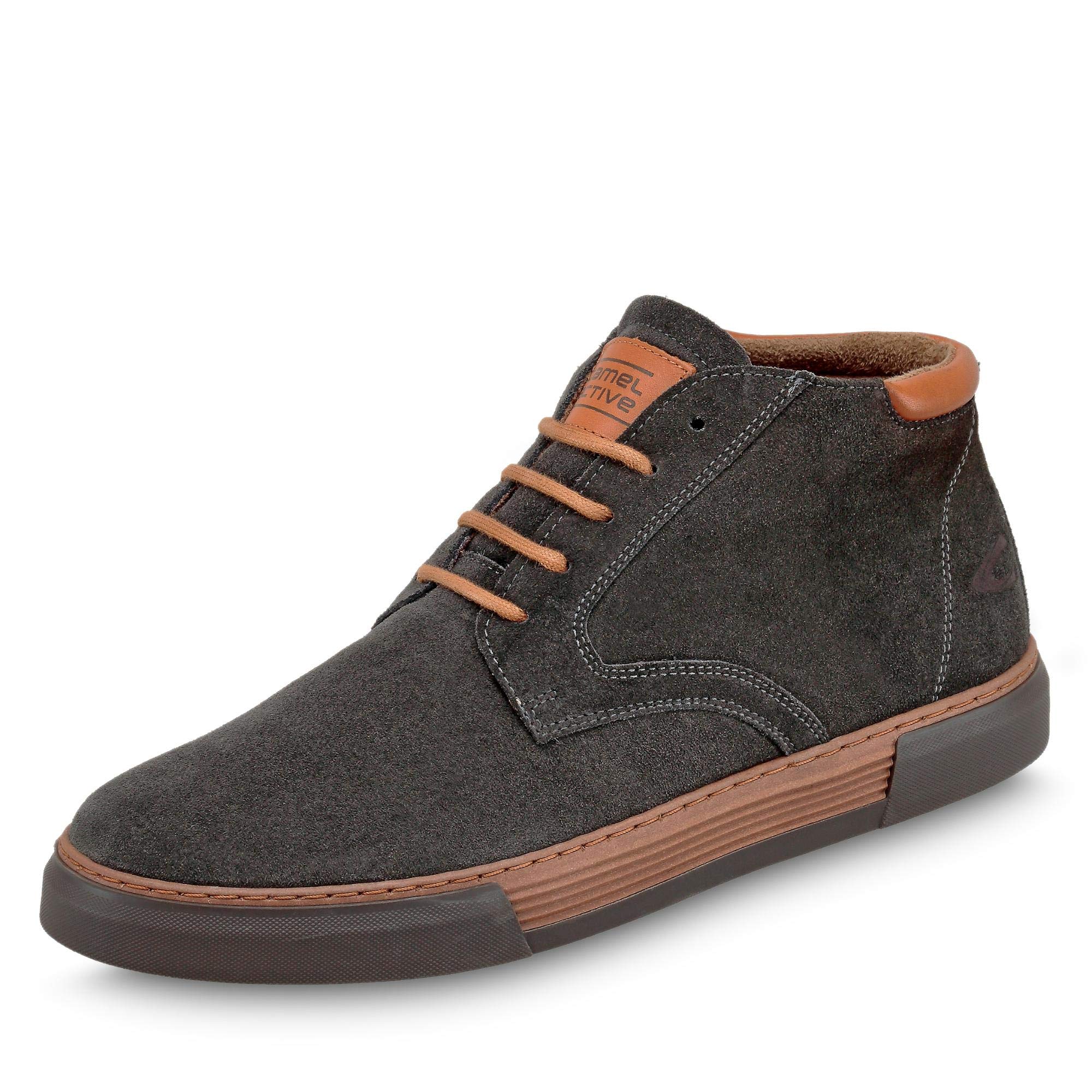 Camel Active Men's Classic Fashion Boots - Waterproof Leather Ankle Boots for Winter, Outdoor & Casual Wear