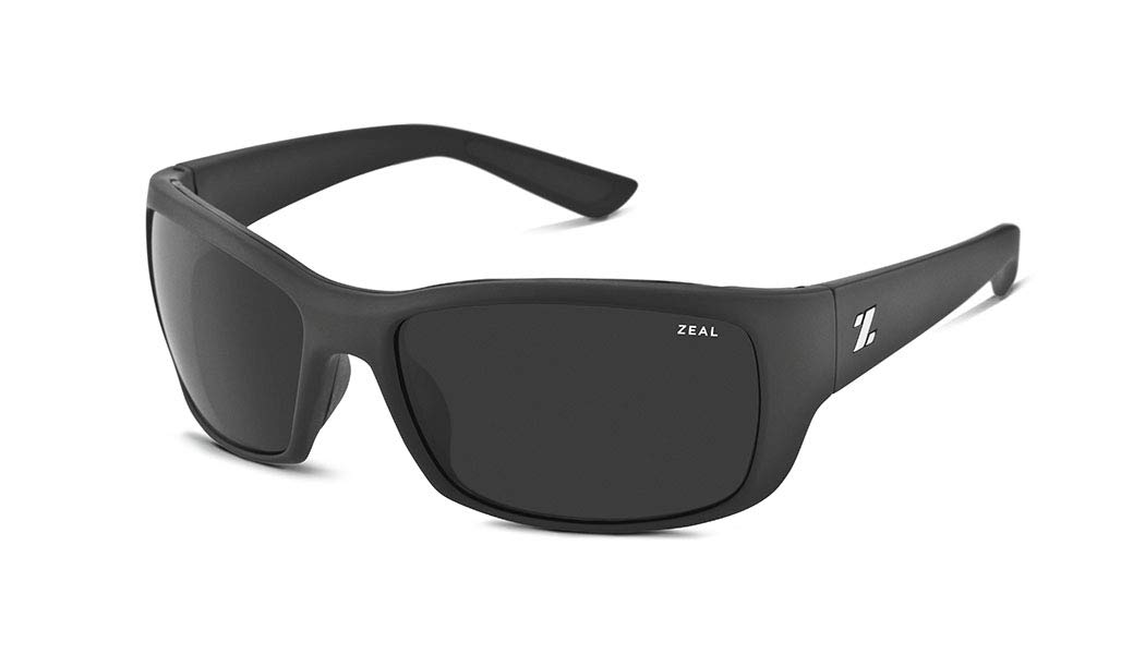 Zeal Optics Tracker Polarized Sunglasses for Men & Women - Eco-Friendly Plant-Based Lenses - Perfect for Running, Cycling & Outdoor Adventures