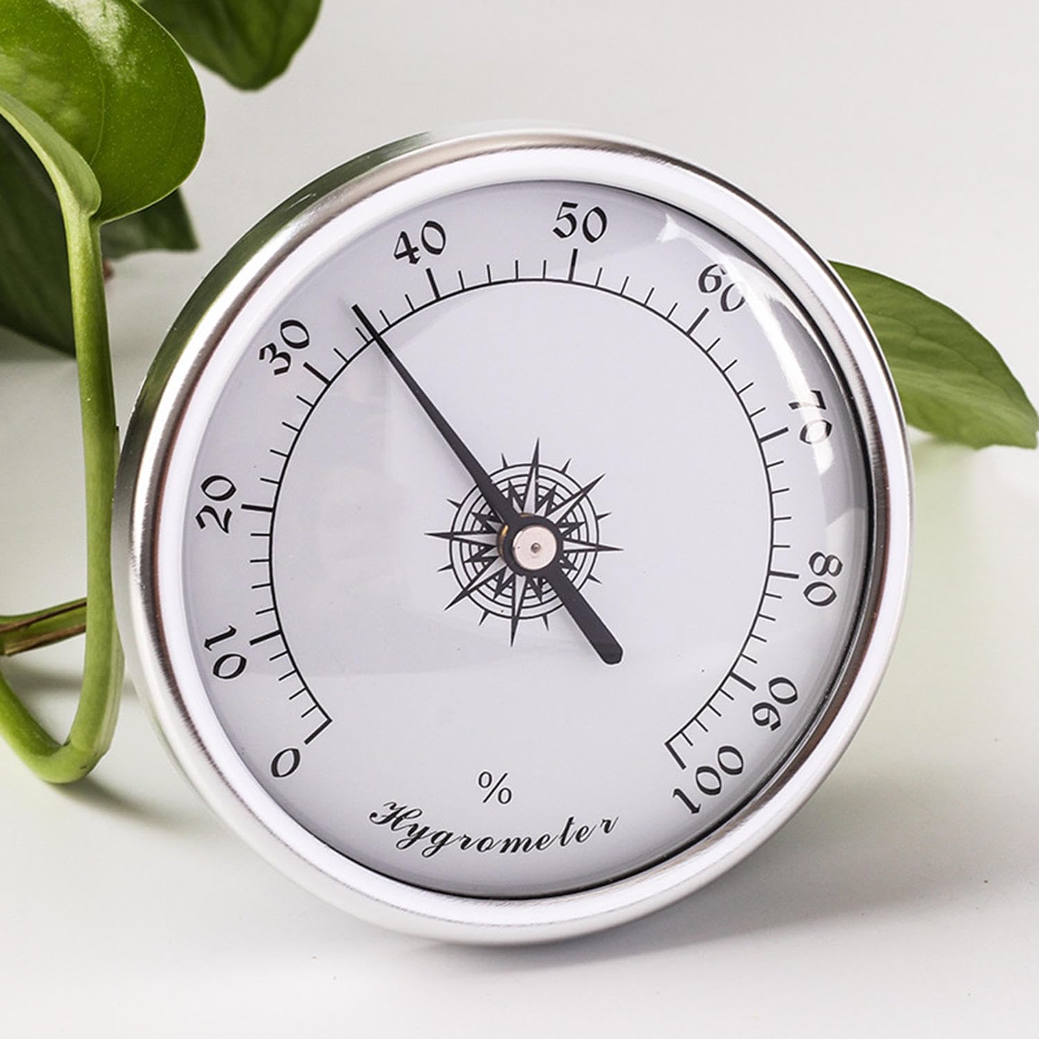 **Precision Barometer with Thermometer & Hygrometer - Home Wall Hanging Weather Station, Indoor/Outdoor Barometric Pressure Gauge for Fishing, Boating, Baby Room & Office Use**