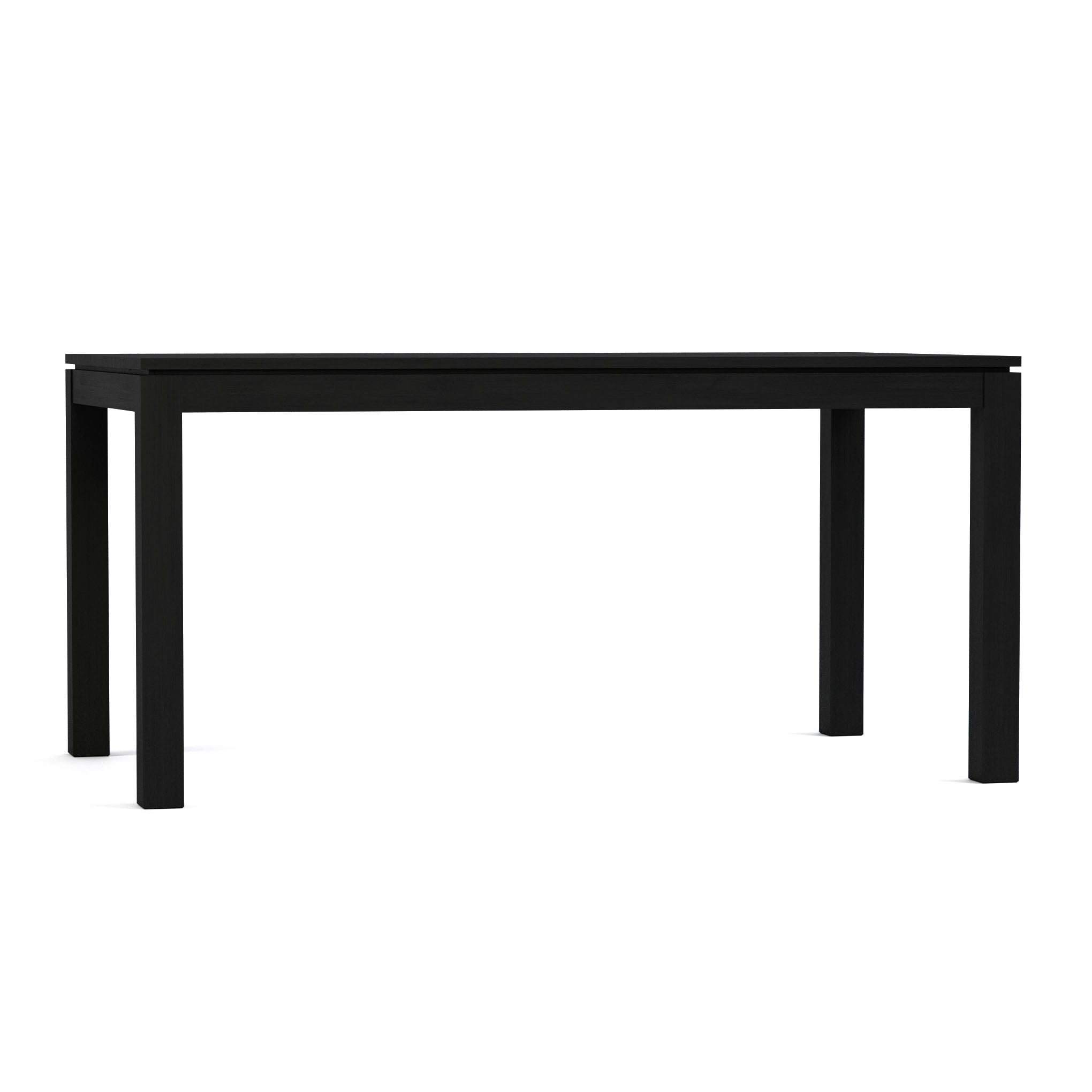 62 Inch Modern Dining Table - Solid Wood Kitchen Table for 6-8 People - Perfect for Family Gatherings & Dinner Parties