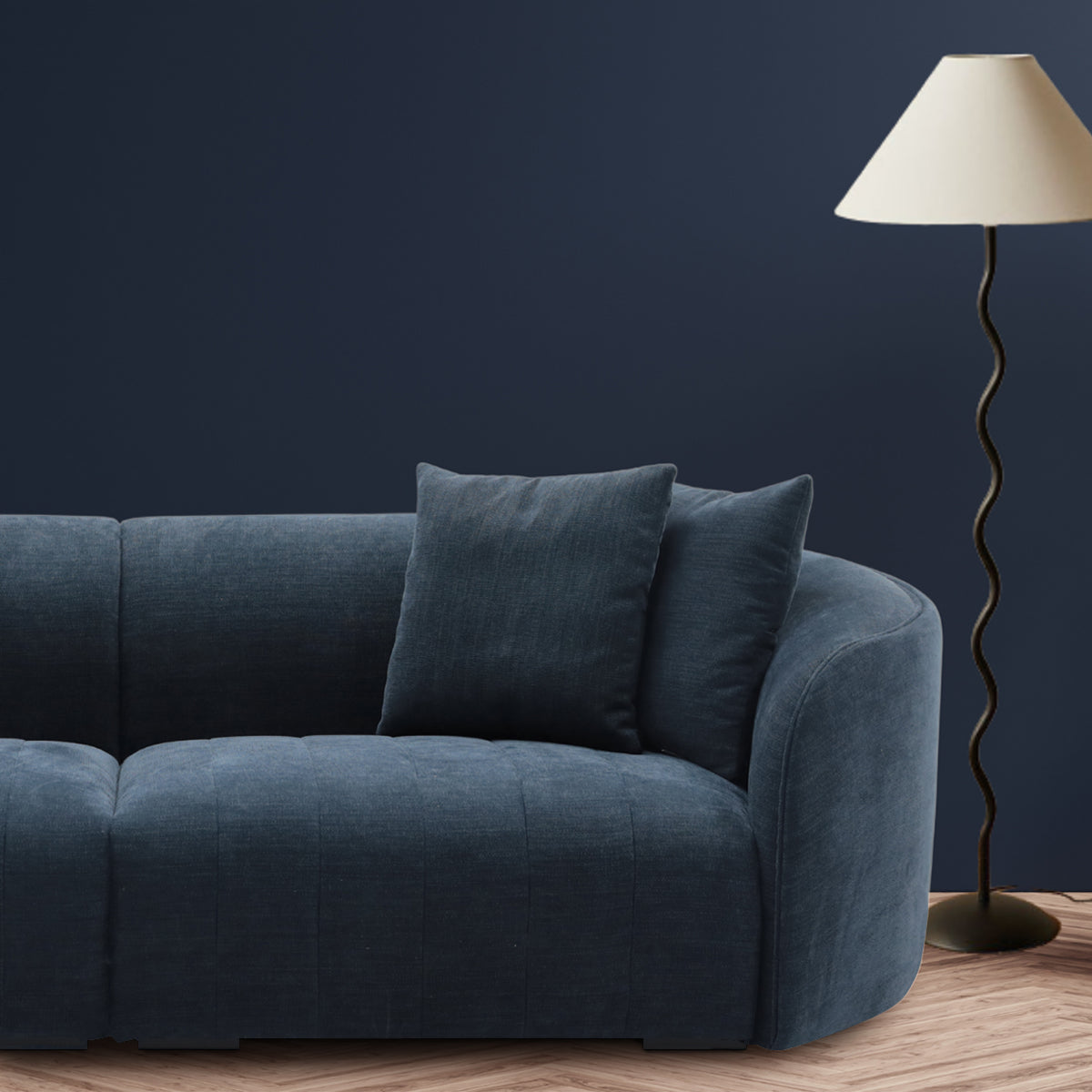 Juniper Pearl 3-Seater Sofa - Modern Comfortable Living Room Couch for Small Spaces | Perfect for Apartments, Condos & Cozy Homes