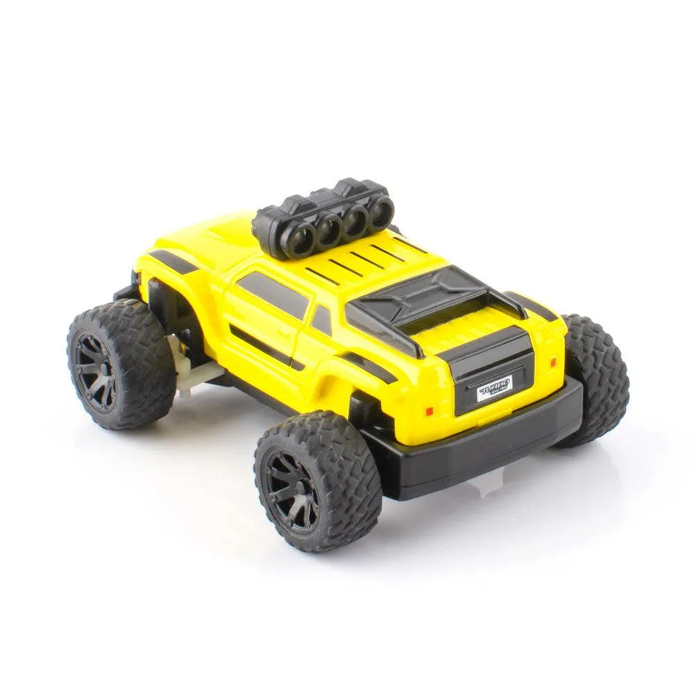 Turbo Racing 1:76 Scale C81 Big Foot Baby Monster Truck - Full Proportional RTR (Ready-to-Run) RC Car Kit for Kids & Adults - Perfect for Off-Road Racing, Stunt Shows & Collectible Display