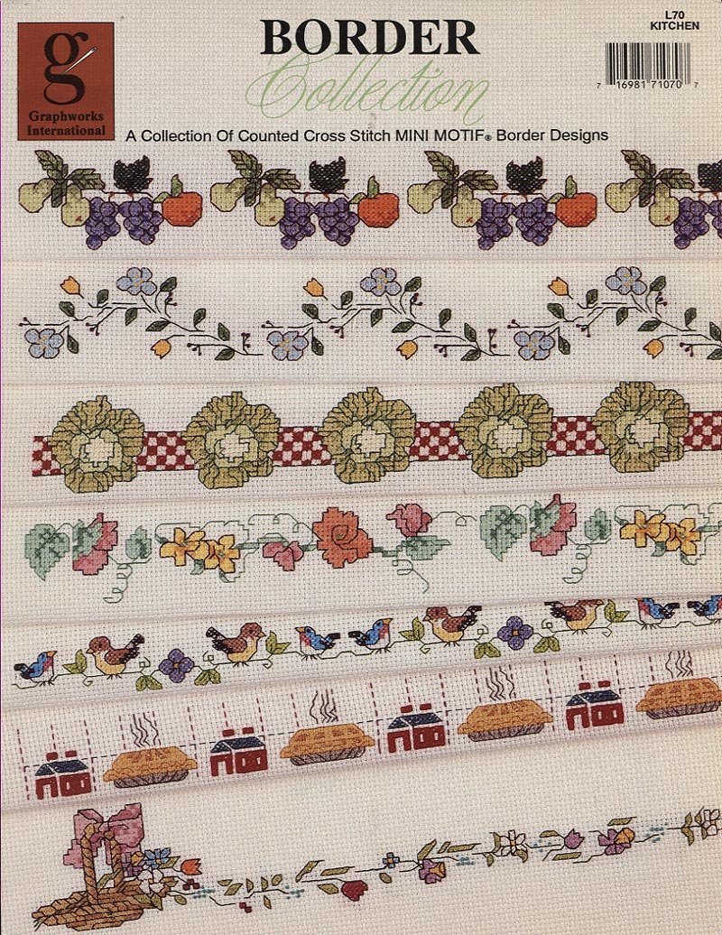 Mini Motif Border Collection - Stylish Kitchen Decor for Cabinets, Countertops & Dining Areas | Perfect for Home, Restaurant & Office Kitchens
