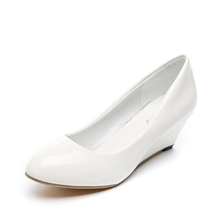 Stylish Leather Pointed Toe Pumps for Women - Elegant Dress Shoes for Office, Party & Special Occasions