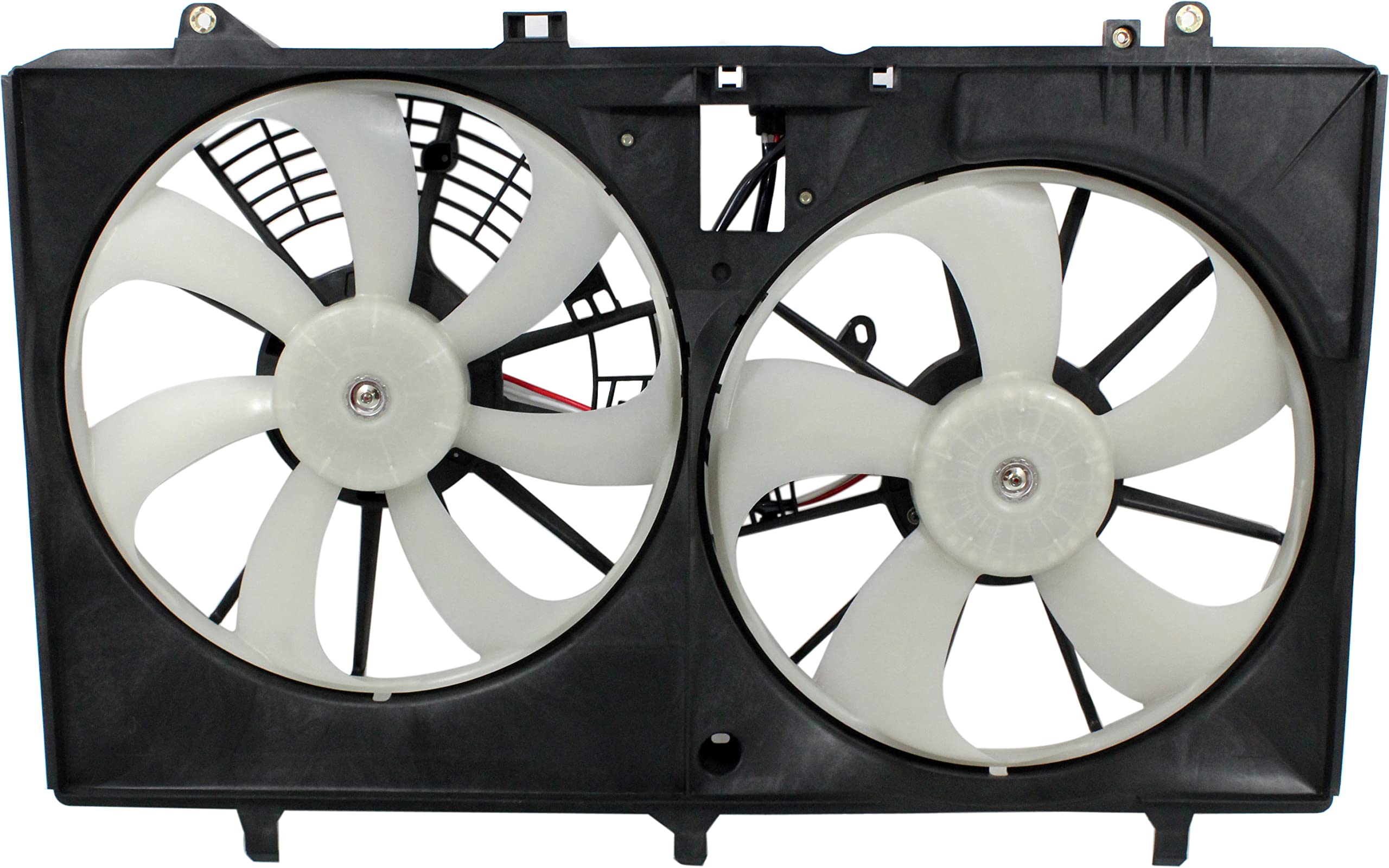 Evan Fischer Radiator Cooling Fan Replacement for 2011-2016 Toyota Sienna & 2010-2015 Lexus RX350 - High Performance Engine Cooling System Part for Summer Driving & Heavy Load Conditions