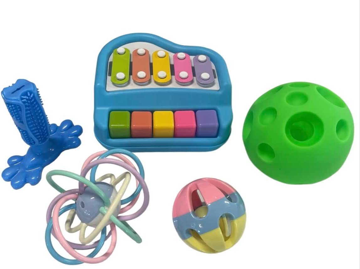 Premium Pet Box Bundle: Interactive Toys for Dogs, Cats, Rabbits & Small Animals - Chew Toys, Treat Balls, Snuffle Mats & Puzzle Games for Mental Stimulation | Perfect for Indoor Play, Training Rewards & Anxiety Relief