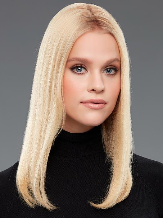 easiPart HH 18 Exclusive Colors | Remy Human Hair Topper (Mono Top) for Thinning Hair | Natural-Looking Hair Solution for Women | Perfect for Daily Wear & Special Occasions