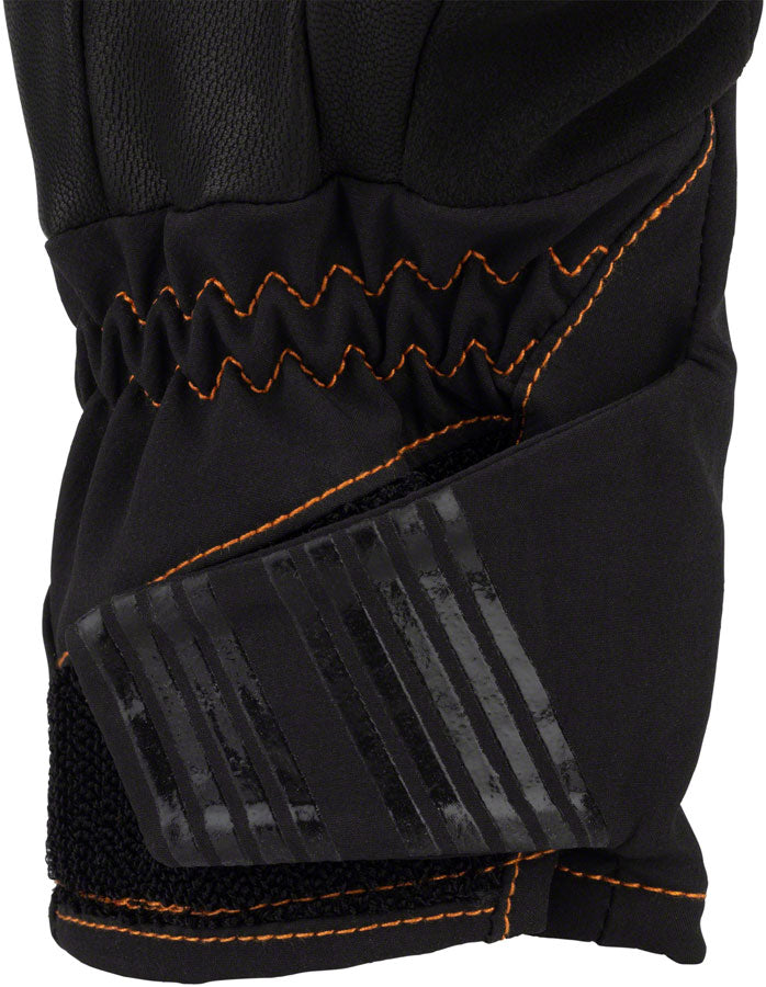 45NRTH 2024 Sturmfist 5 Gloves - Black Full Finger Winter Cycling Gloves for Men & Women, Medium Size - Perfect for Cold Weather Biking, Snow Sports & Outdoor Activities