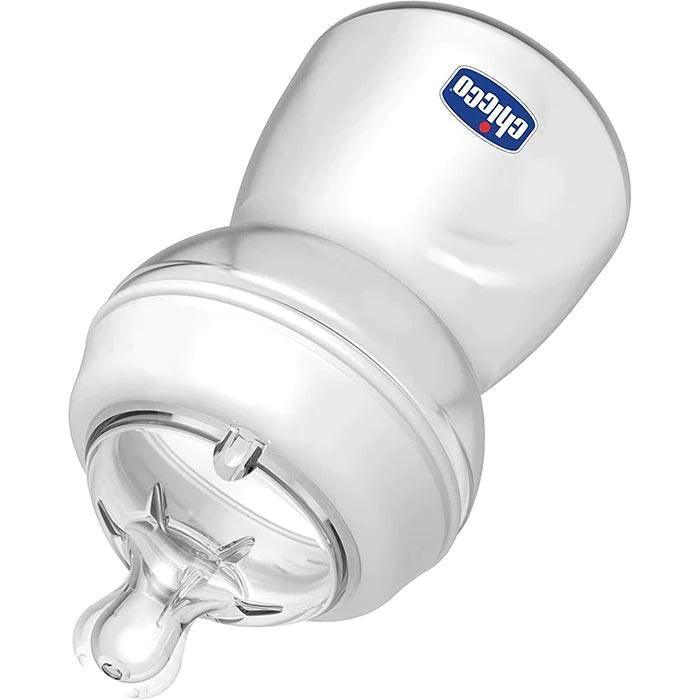 Chicco NaturalFit Baby Bottle - 8oz/250ml, BPA-Free, Anti-Colic, Easy Grip (1 Pack) - Perfect for Newborns, Infants & Toddlers at Home or On-the-Go