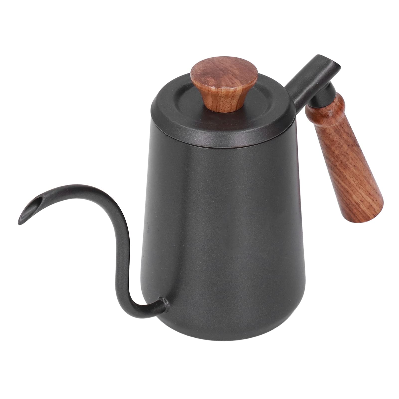 Stainless Steel Gooseneck Coffee Kettle - 350ML Pour Over Dripper for Travel & Outdoor Brewing