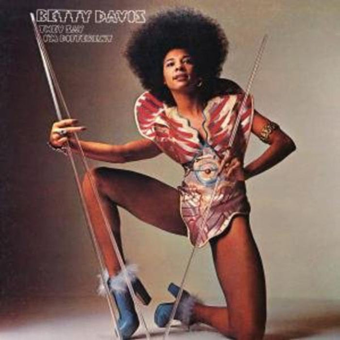 Betty Davis - They Say I'm Different (Red Vinyl LP) | Limited Edition Light in the Attic Reissue | Perfect for Vintage Music Collectors & Soul Funk Enthusiasts