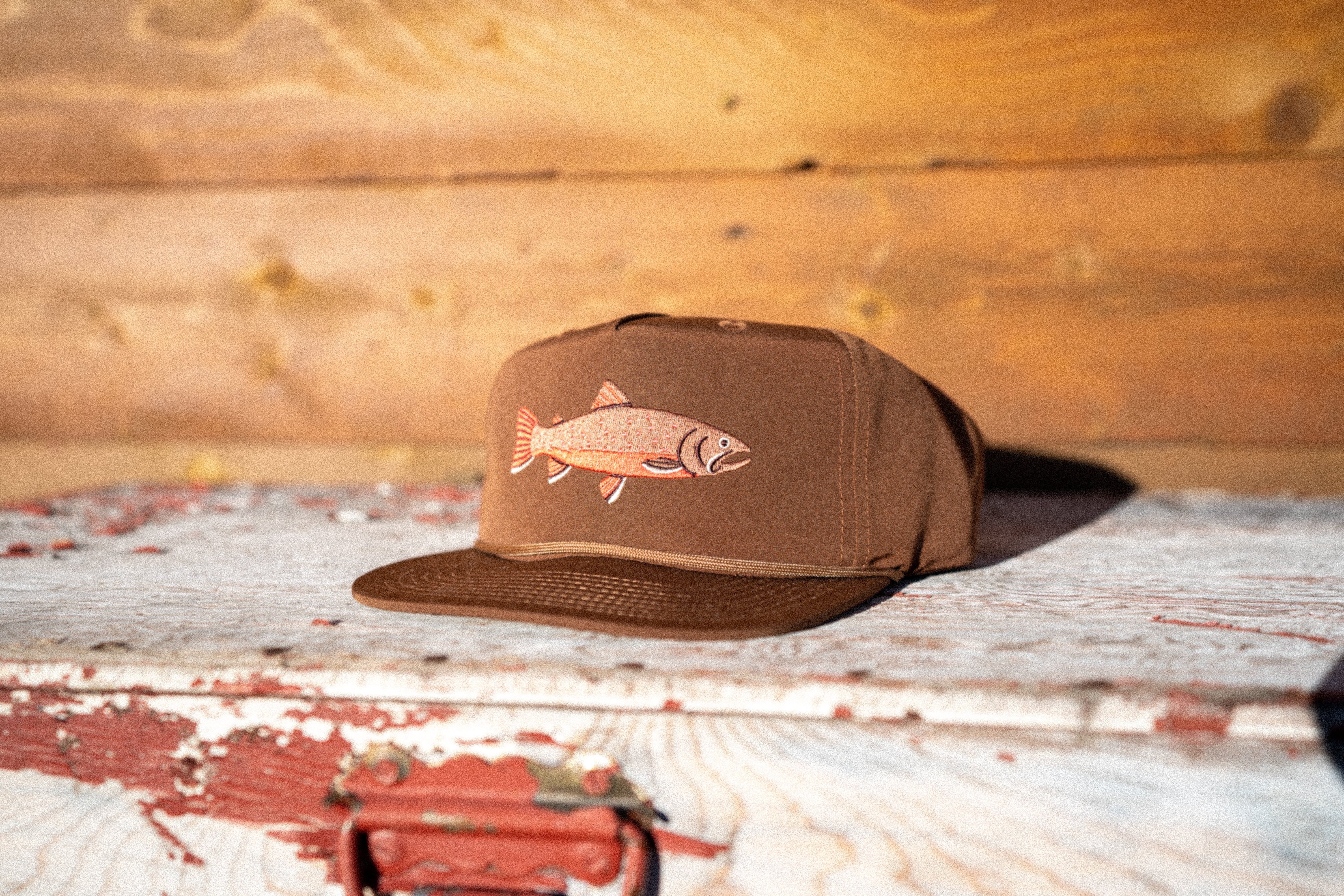 Bull Trout Native Fish Hat - Premium Quality Fishing Hat for Outdoor Enthusiasts | Perfect for Fly Fishing, Hiking, and Camping Adventures