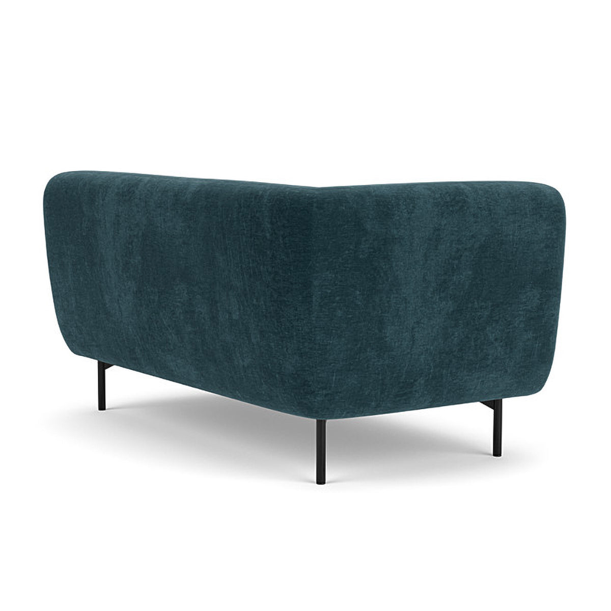 Alfred Fabric Left 2 Seater Modular Sofa - Modern L-Shaped Sectional Couch for Living Room, Lounge & Small Spaces - Comfortable & Stylish Home Furniture