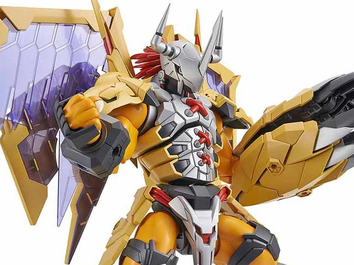 Digimon Adventure Figure-Rise Standard Amplified Wargreymon Model Kit - Build & Display for Anime Fans & Collectors - Perfect for Home Decor, Gaming Rooms, and Anime Collections