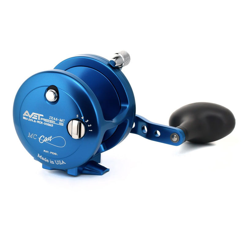 Avet G2 JX 6.0 Magic Cast Fishing Reel with Glide Plate - Saltwater & Offshore Fishing Gear for Tuna, Marlin & Big Game Fish