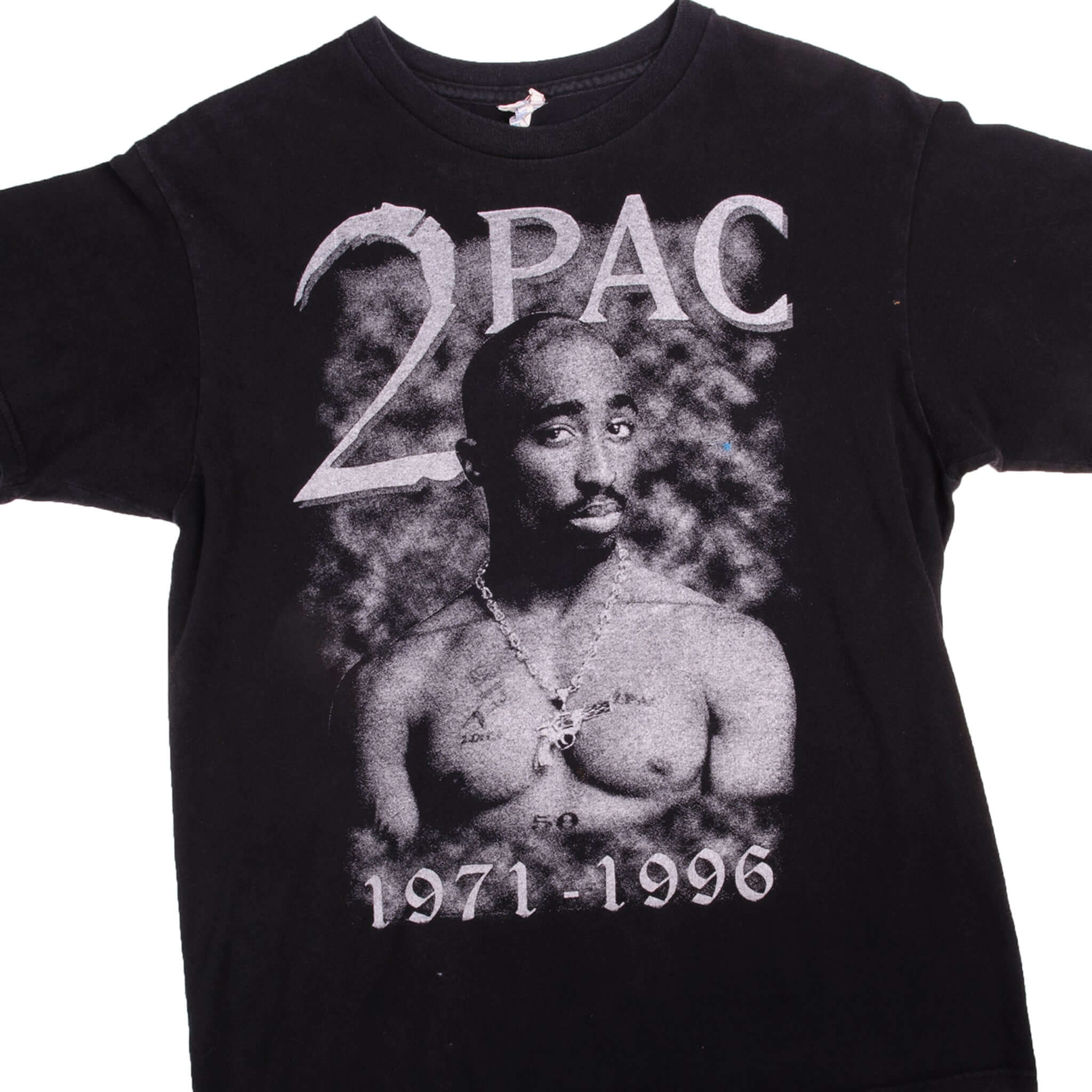 Vintage 2Pac Rap 1971-1996 T-Shirt - 90s Hip Hop Music Tee - Medium Size - Perfect for Concerts, Streetwear & Hip Hop Fans