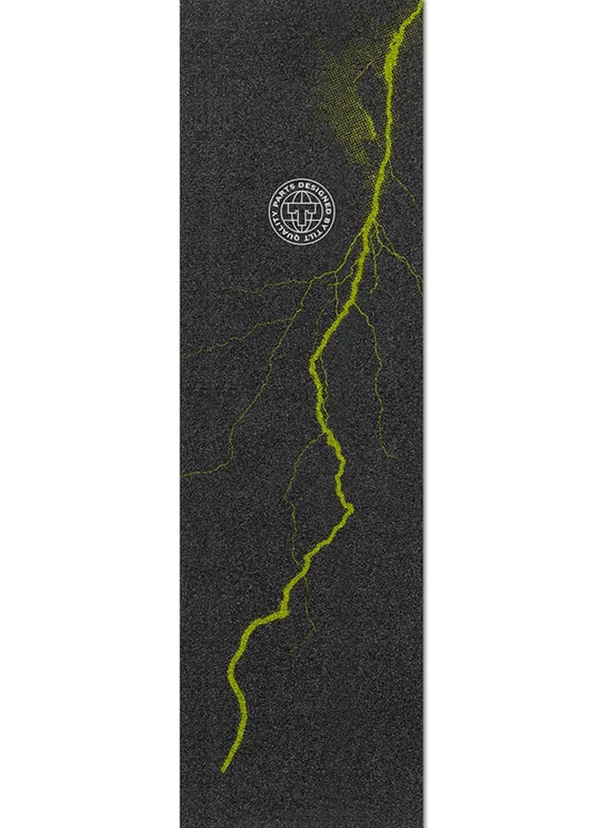 TiLT Lightning Grip Tape - Non-Slip Skateboard Deck Grip for Enhanced Control - Perfect for Street Skating, Tricks & Longboard Riding