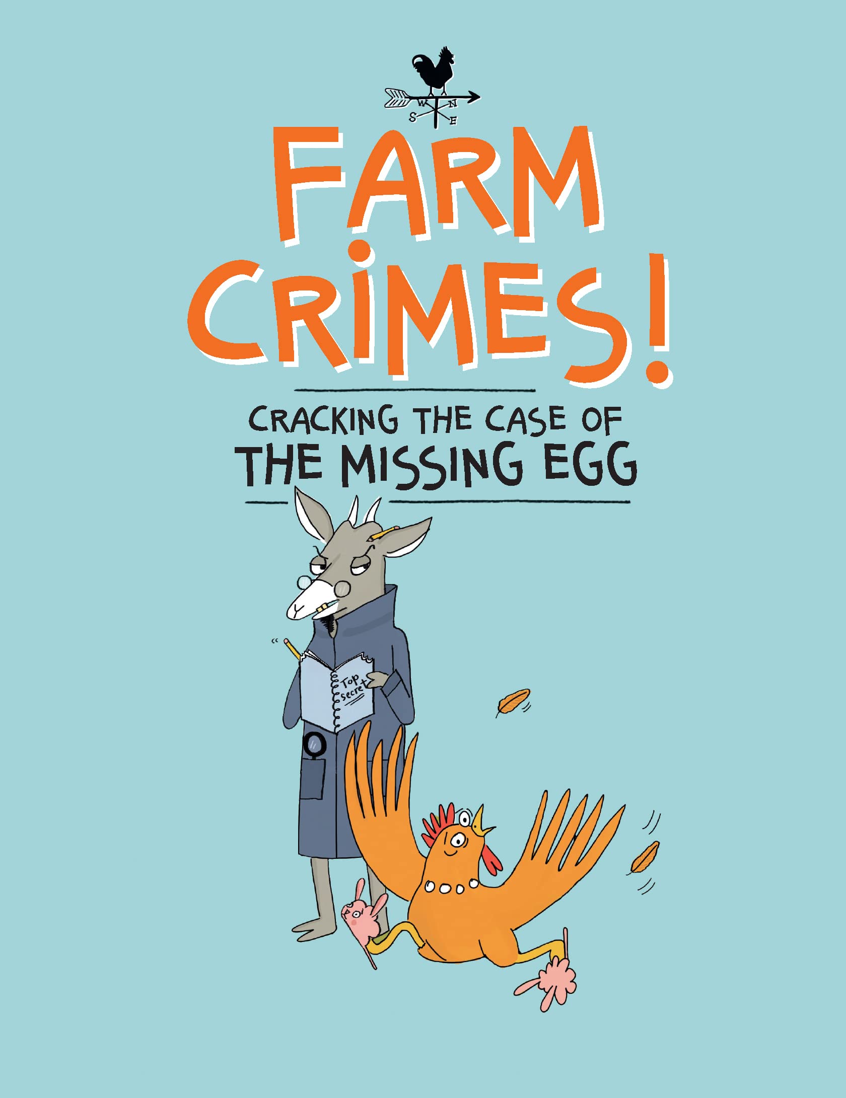 Farm Crimes: Cracking the Case of the Missing Egg - Book 1 | Children's Farm Animal Mystery Story | Perfect for Bedtime Reading & Classroom Storytime