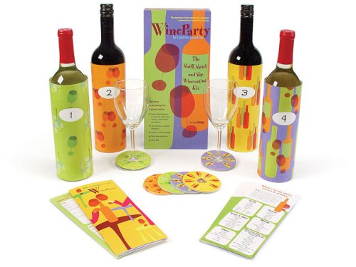SMARTS Premium Wine Tasting Kit - Complete Set for Sniff, Swirl & Sip - Perfect for Wine Parties, Tastings & Gift Giving