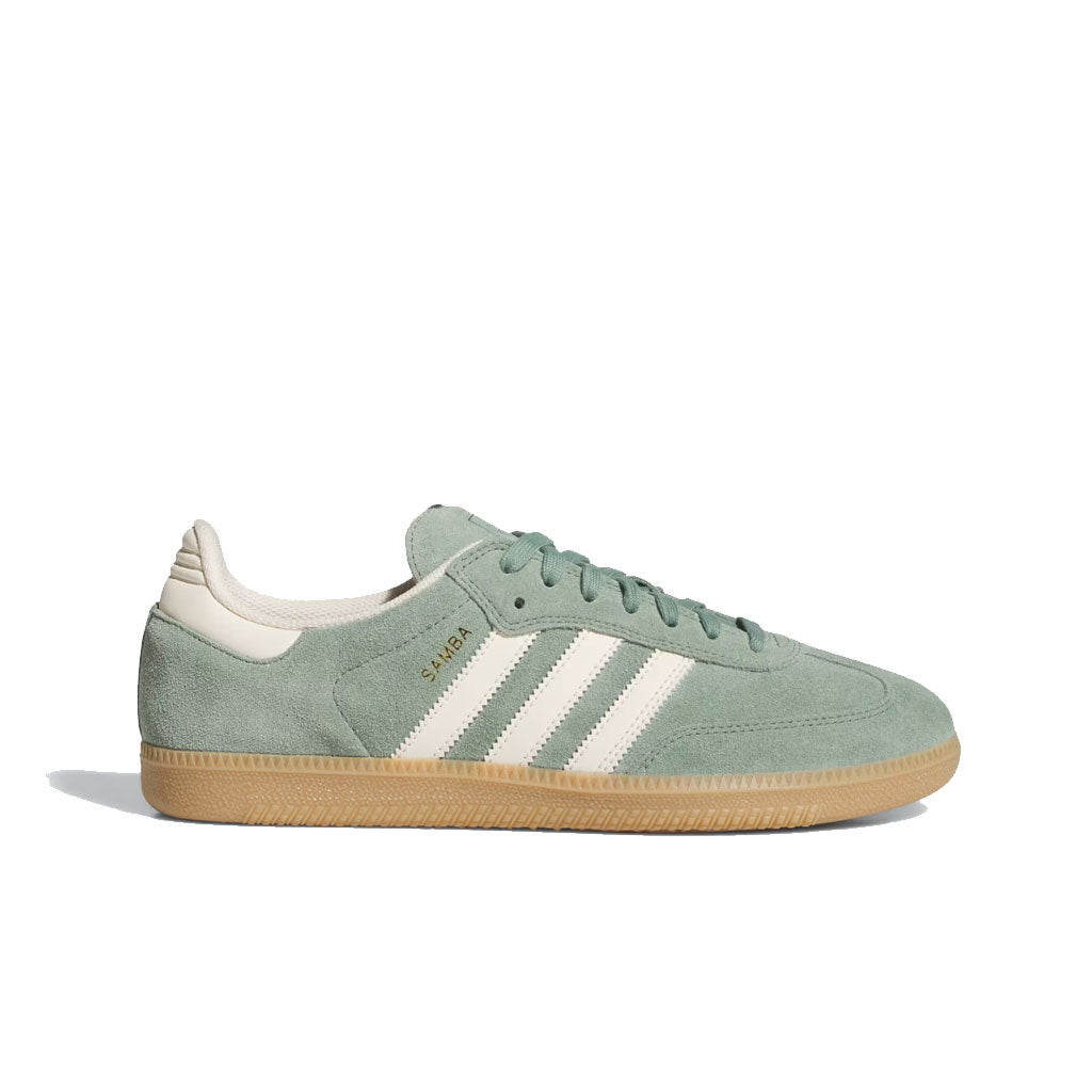 Adidas Samba ADV Sneakers - Silver Green/Wonder White/Gold Metallic - Men's Casual & Streetwear Shoes for Everyday Comfort & Style