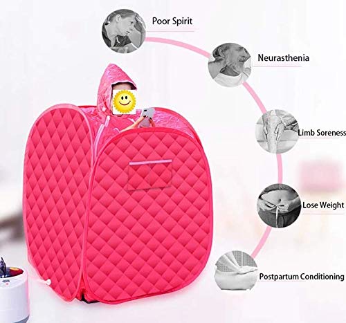 4Beauty Portable Foldable Wet Steam Sauna Bath - 2L Capacity Steamer for Home Spa, Beauty Care & Weight Loss | Perfect for Relaxation, Detox & Skin Rejuvenation