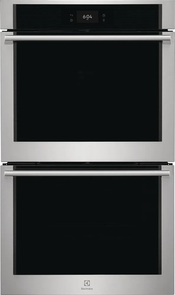 Electrolux 30 Inch Smart Electric Double Wall Oven with WiFi - Stainless Steel ECWD3012AS for Modern Kitchens & Baking Enthusiasts