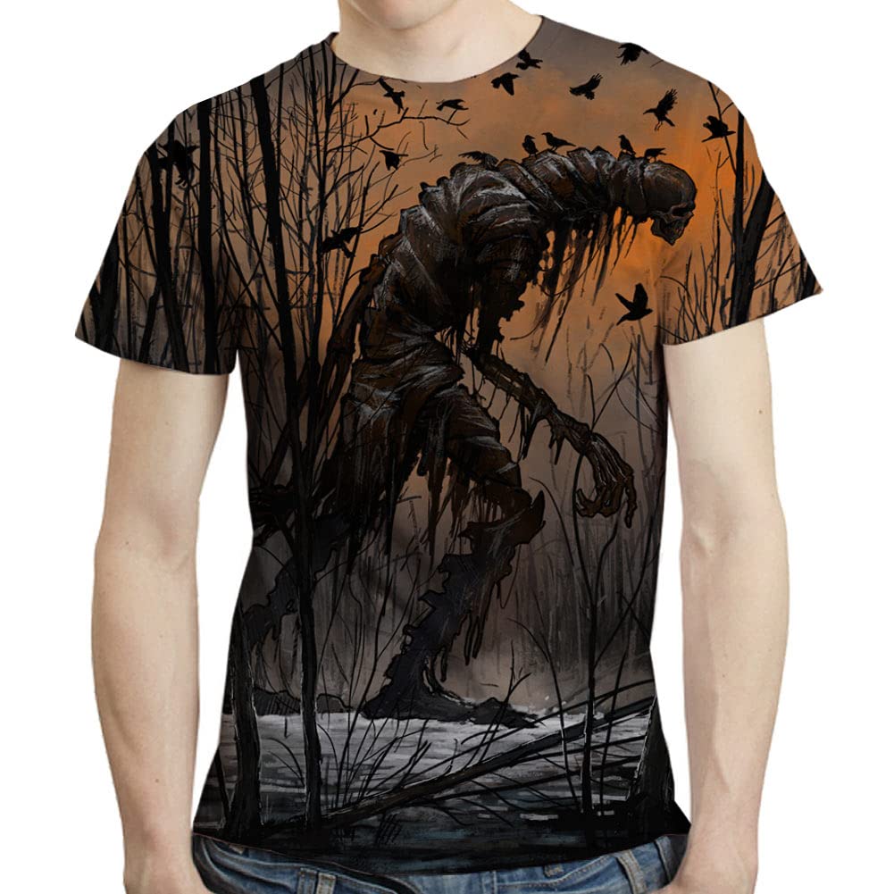 3D Printed Graphic T-Shirt for Men - Cool & Stylish Casual Tee - Sizes S to 3XL - Perfect for Streetwear, Parties & Everyday Fashion