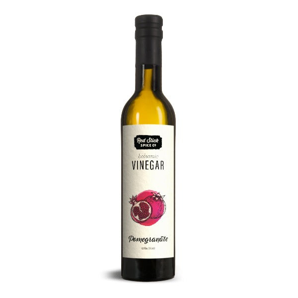 Premium Pomegranate Dark Balsamic Vinegar - Aged Italian Glaze for Salads, Marinades & Gourmet Cooking - 8.5 Fl Oz Bottle