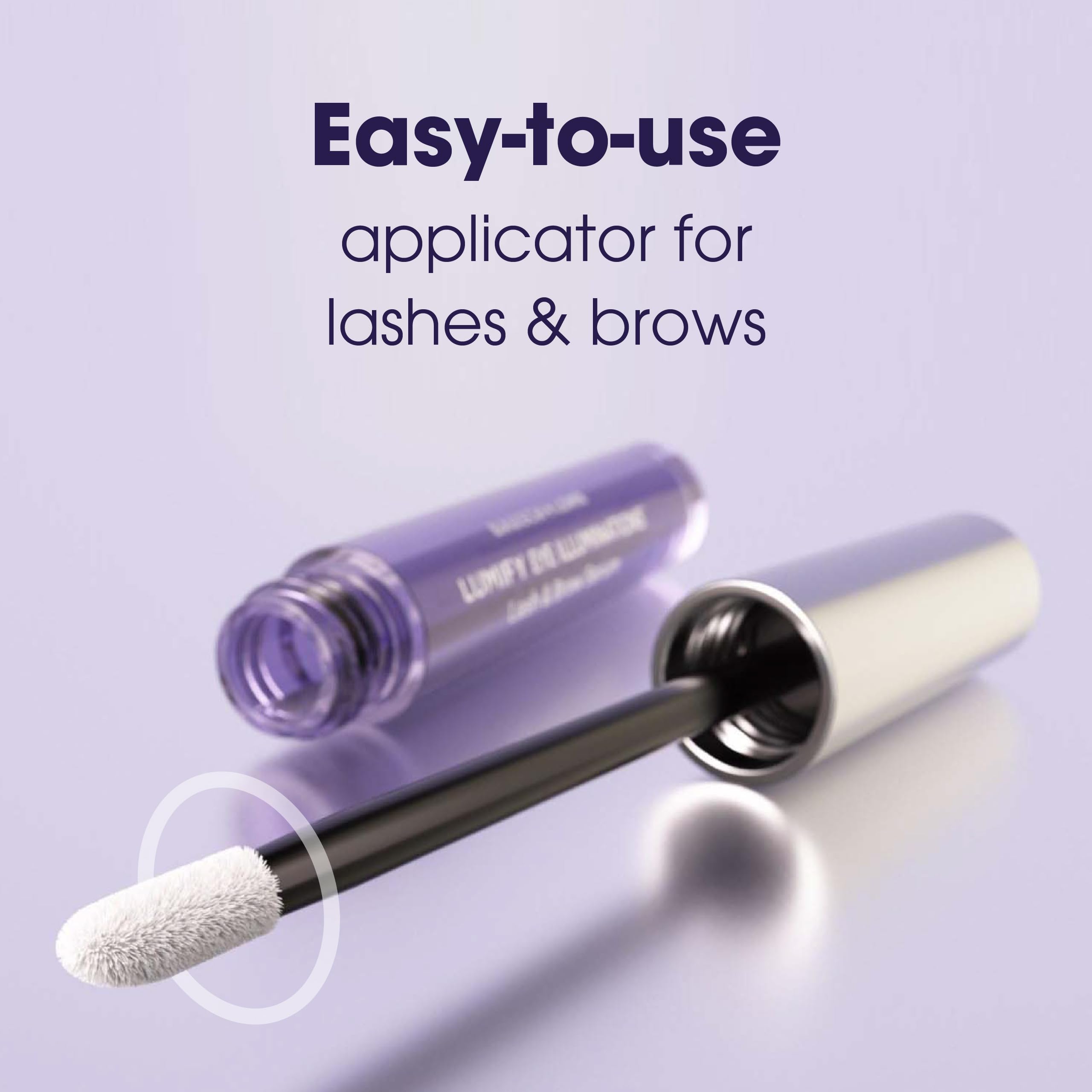 LUMIFY Eye Illuminations™ Nourishing Lash & Brow Growth Serum - 0.12 fl oz (3.8 mL) for Longer, Thicker Eyelashes & Eyebrows - Perfect for Nighttime Beauty Routine & Natural Lash Enhancement