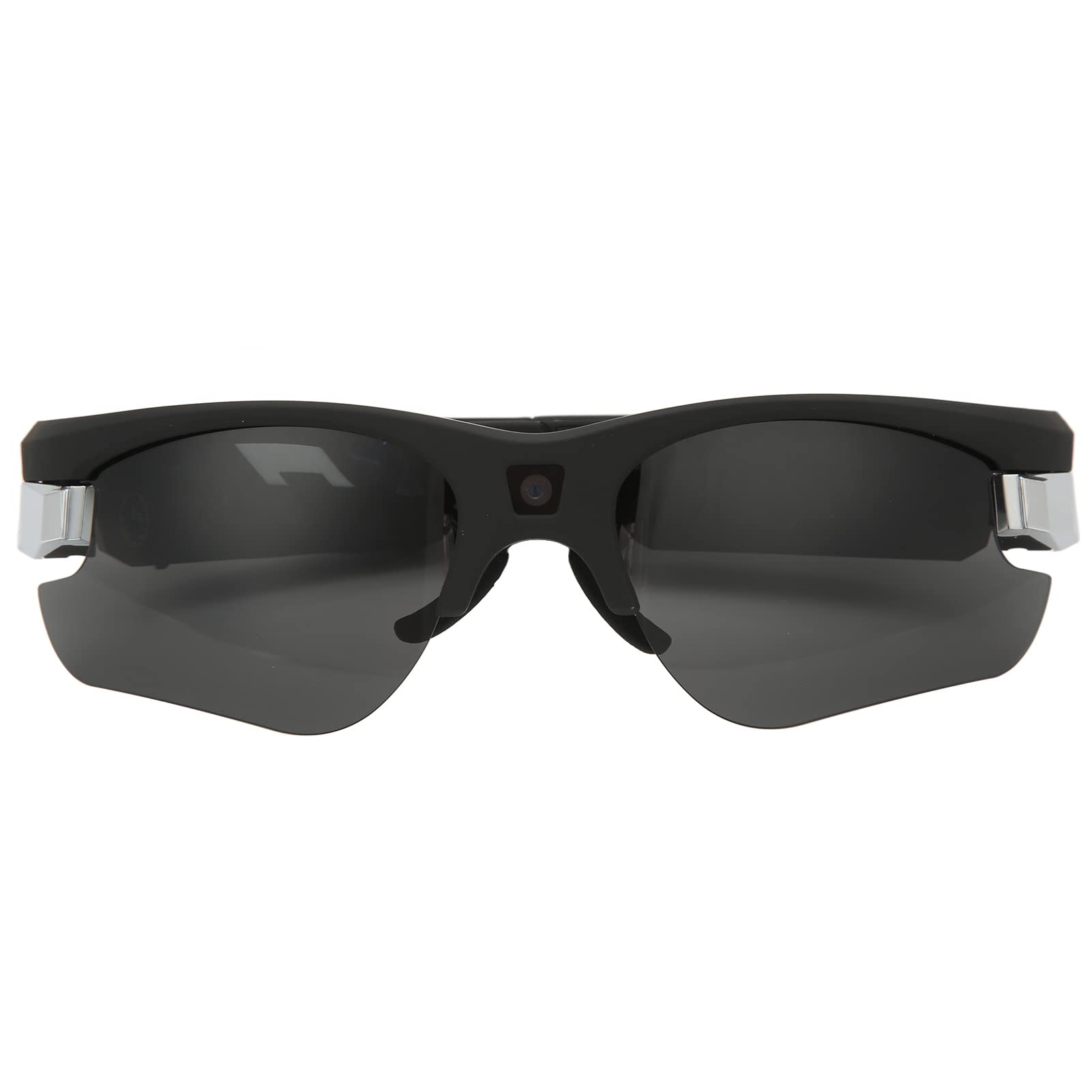 HD 1080P Video Recording Sunglasses with 4 Interchangeable Lenses - Sports Camera Glasses for Cycling, Driving, Hunting & Outdoor Adventures | Hands-Free Action Camera for Vlogging, Travel & Extreme Sports