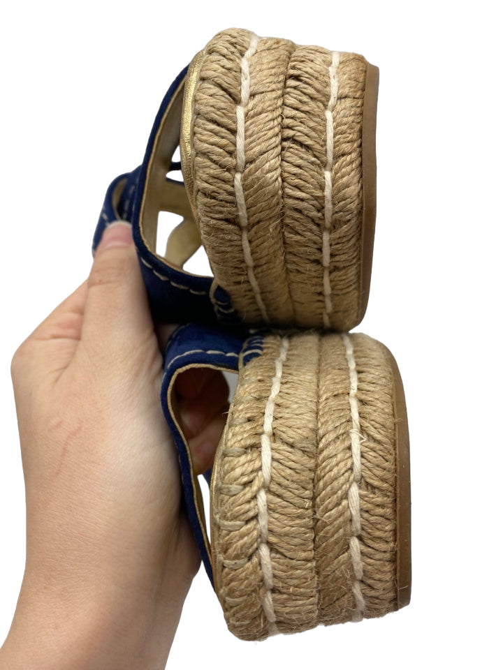 Prada Crisscross Suede Espadrille Sandals - Women's Size 38 (US 8) | Luxury Designer Summer Shoes for Beach, Vacation & Casual Outfits