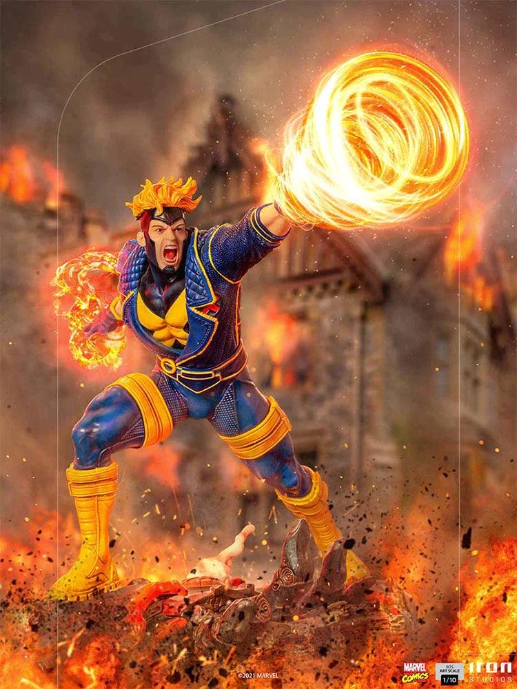 Iron Studios X-Men Havok BDS Art Scale 1/10 Statue - Premium Collectible for Marvel Fans & Comic Book Display