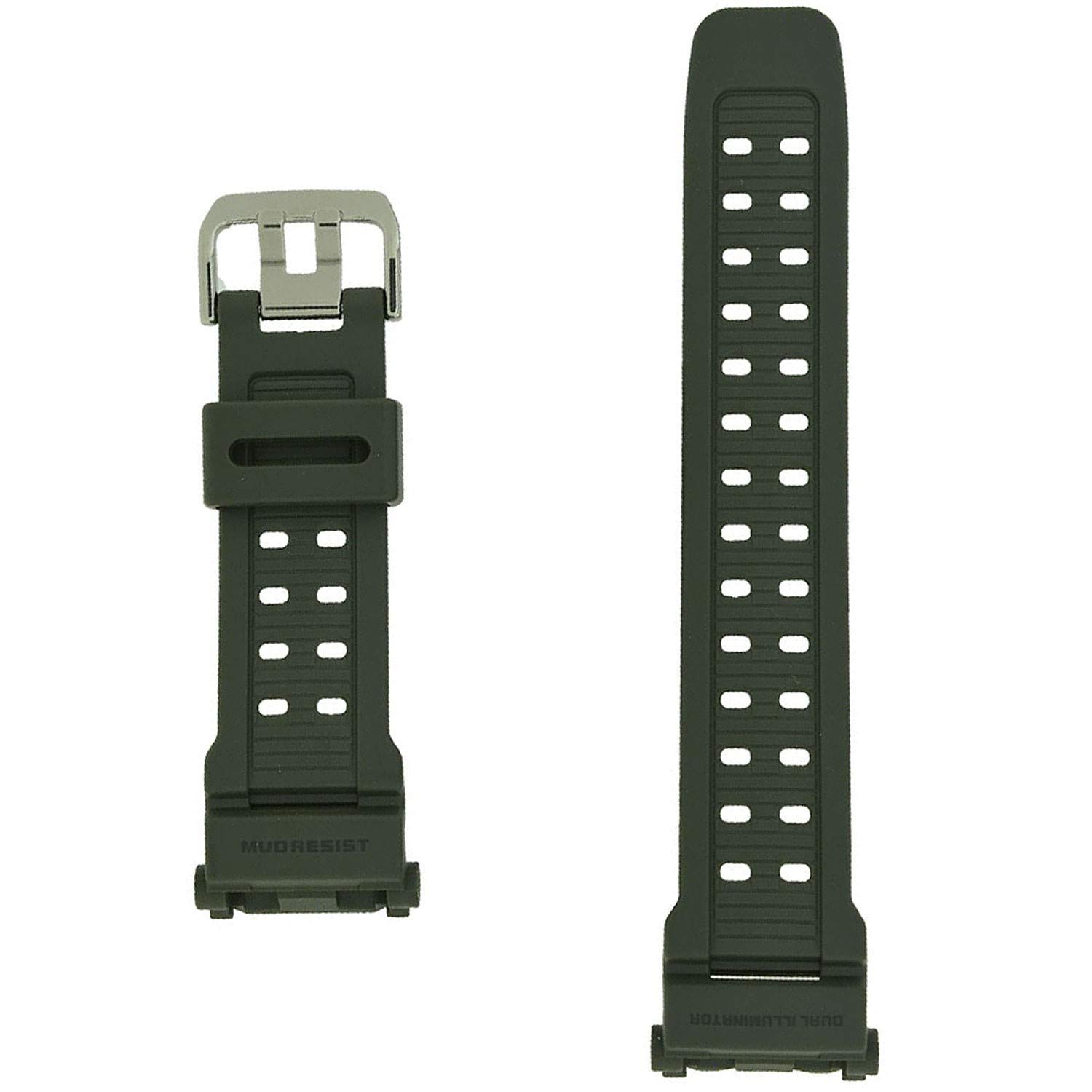 Casio G-9000-3V Green Replacement Watch Band - Durable Nylon Strap for G-Shock Watches - Perfect for Outdoor, Sports & Military Use
