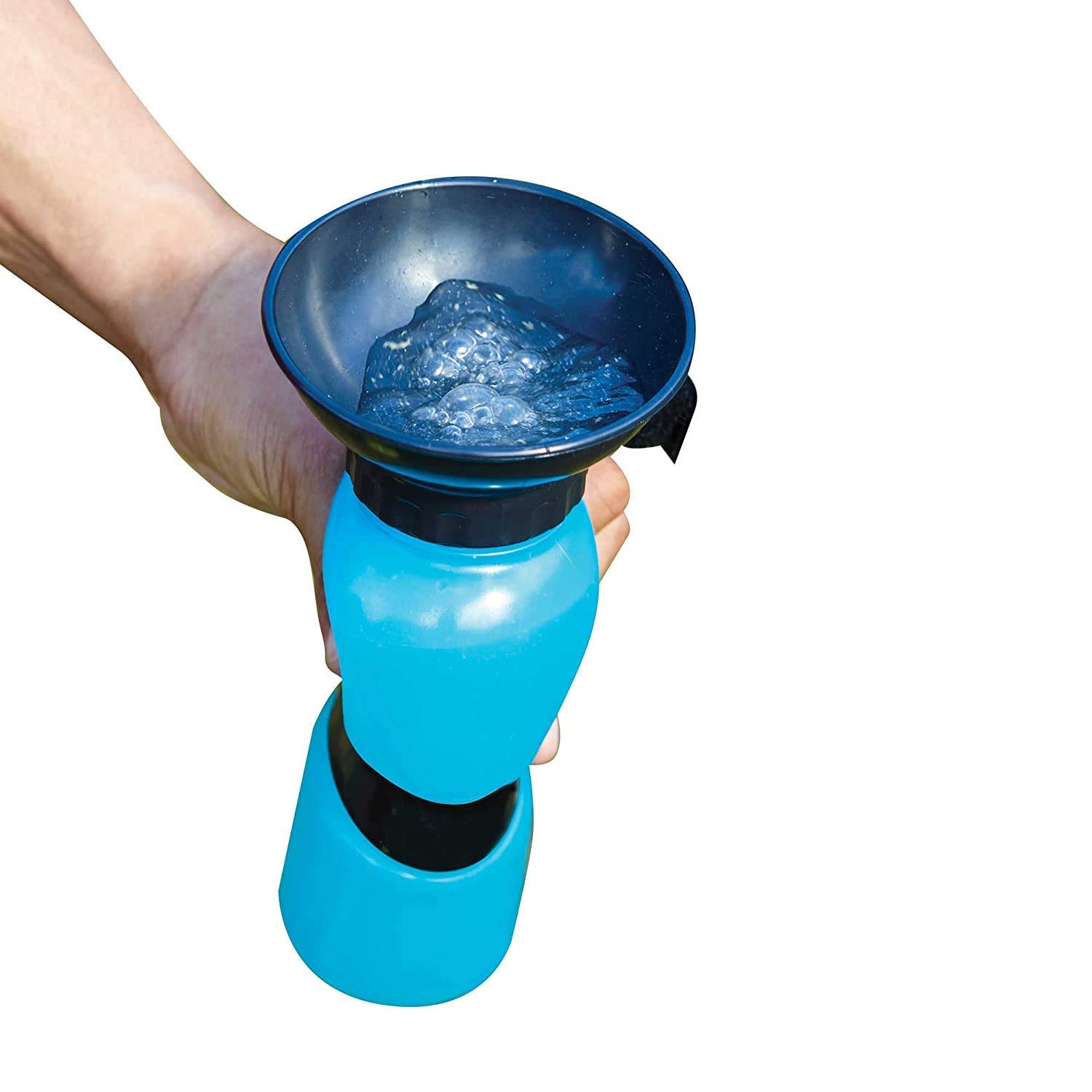 WaggyTails 500ml Leak-Proof Dog Water Bottle for Travel - Hydration for Small to Medium Dogs - Perfect for Outdoor Adventures