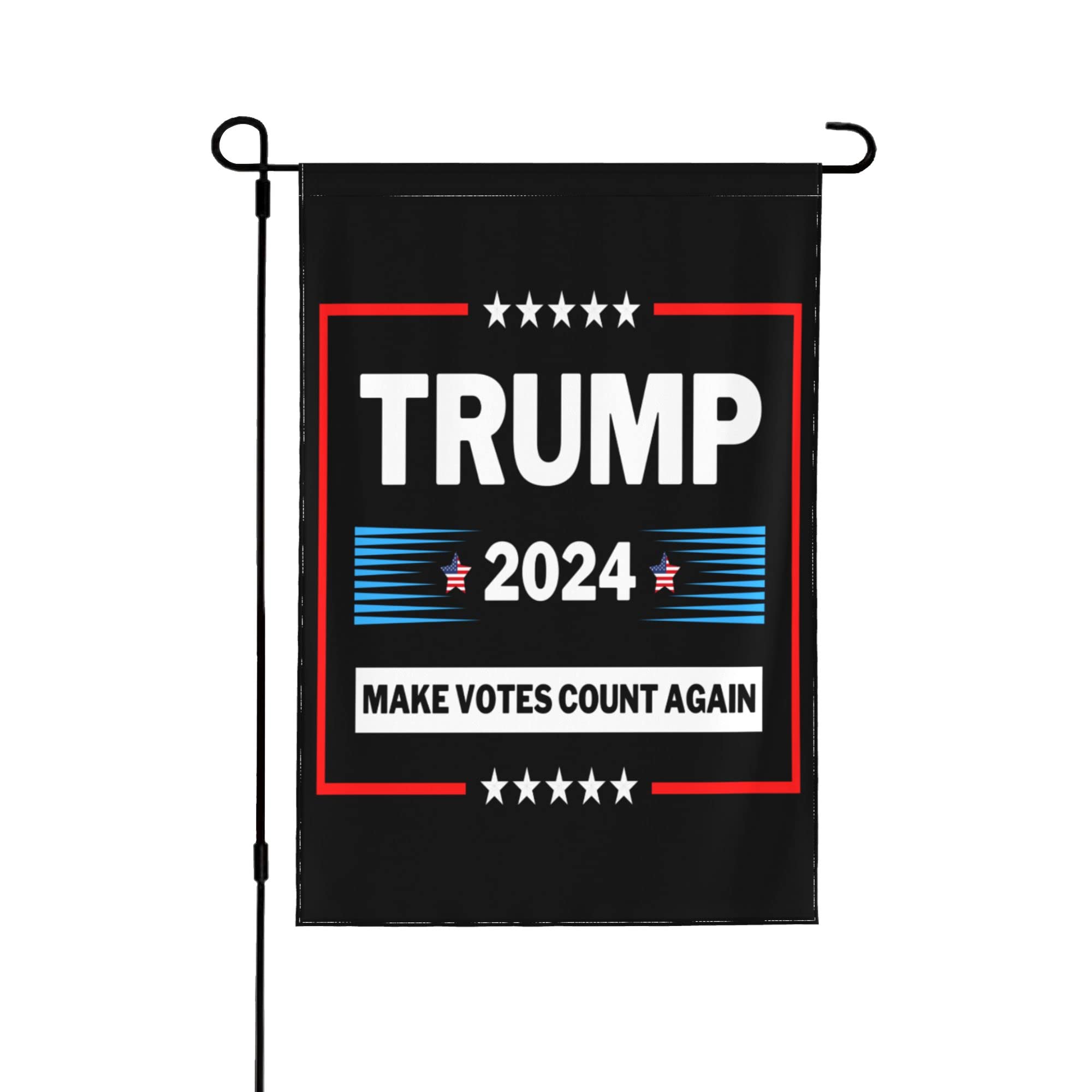 Trump 2024 Garden Flag - Double Sided 12.5