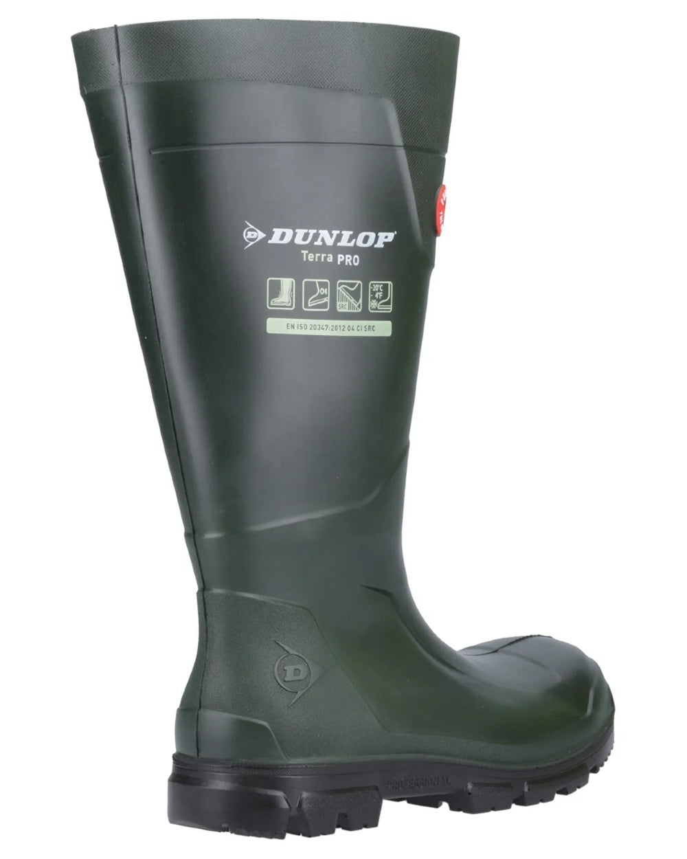 Dunlop TerraPro Full Safety Wellingtons - Waterproof Work Boots for Men & Women - Heavy Duty Rubber Safety Shoes for Construction, Farming & Outdoor Work