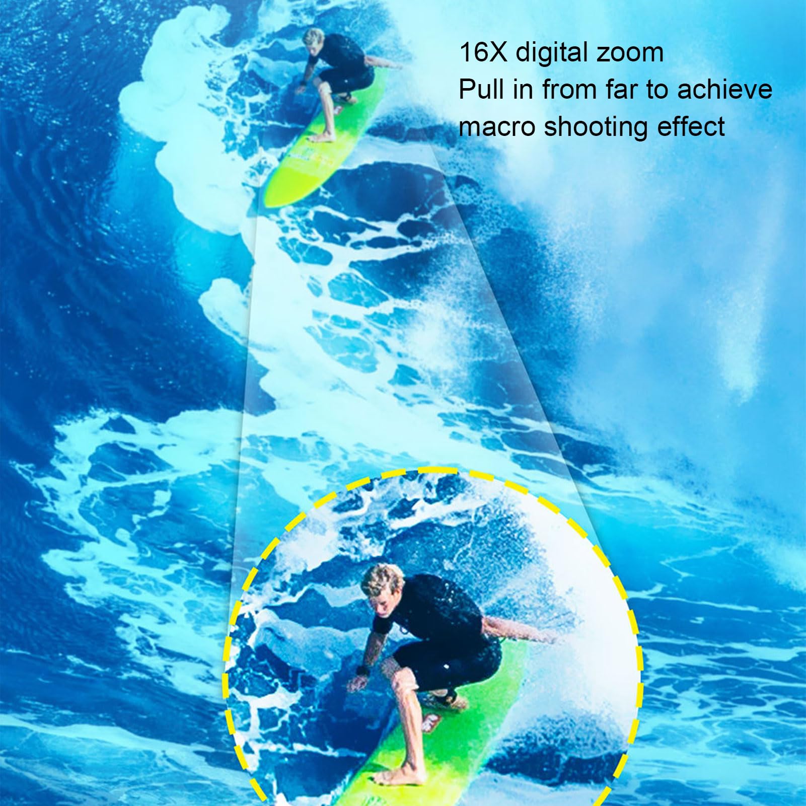 4K Underwater Camera 48MP Autofocus with Dual Screens - 11FT Waterproof Digital Camera for Snorkeling, Diving & Swimming | Compact Selfie Camera for Travel & Outdoor Adventures (Blue)