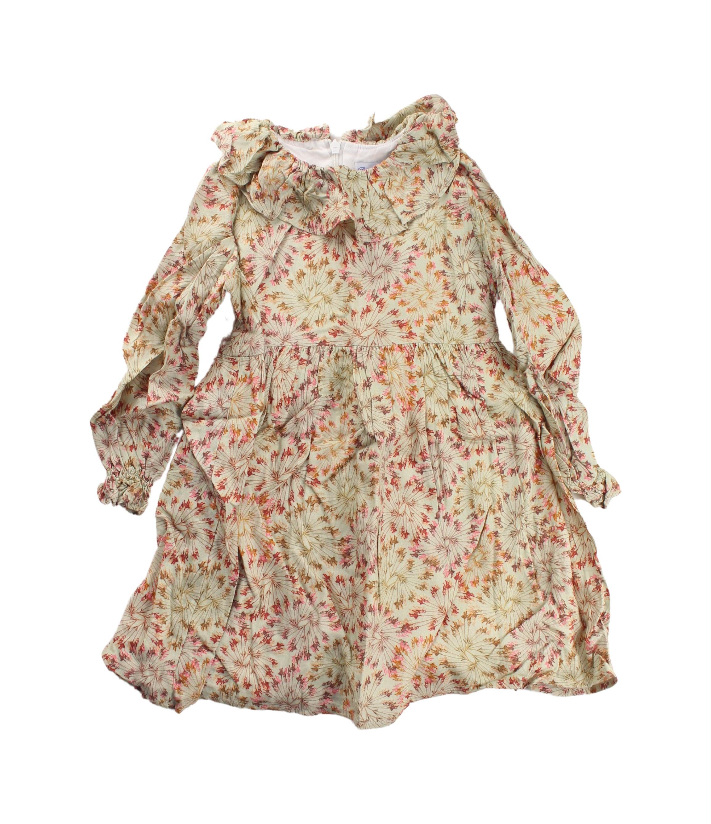 Ancar Long Sleeve Girls Dress 4T - Comfortable Cotton Casual Outfit for Toddler Girls - Perfect for School, Playdates & Family Photos
