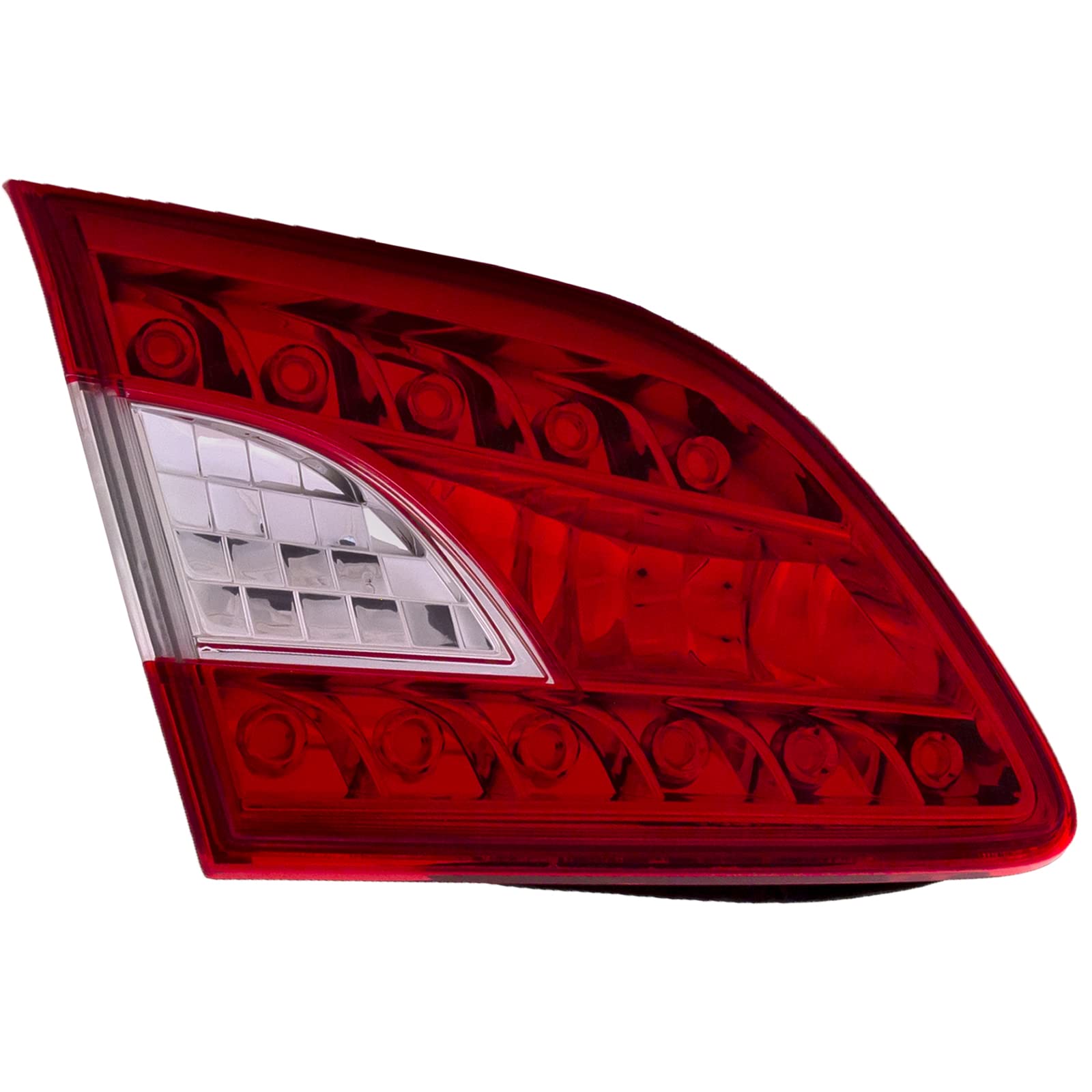 HEADLIGHTSDEPOT CAPA Certified LED Tail Light for 2013-2016 Nissan Sentra - Left Driver Side Replacement - Perfect for Night Driving & Enhanced Safety