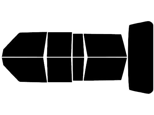 Rvinyl Precut 5% Window Tint Kit for 1997-2001 Jeep Cherokee (4 Door) - Complete DIY Car Window Film - Perfect for Privacy & UV Protection on SUV Windows