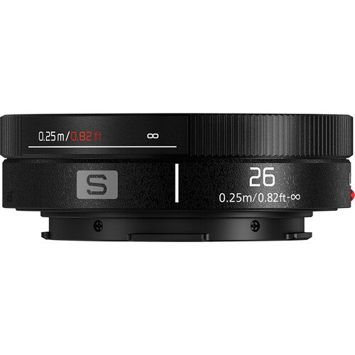 Panasonic Lumix S 26mm f/8 Lens for Leica L Mount - Compact Prime Lens for Street & Travel Photography | Perfect for Vlogging & Everyday Shooting