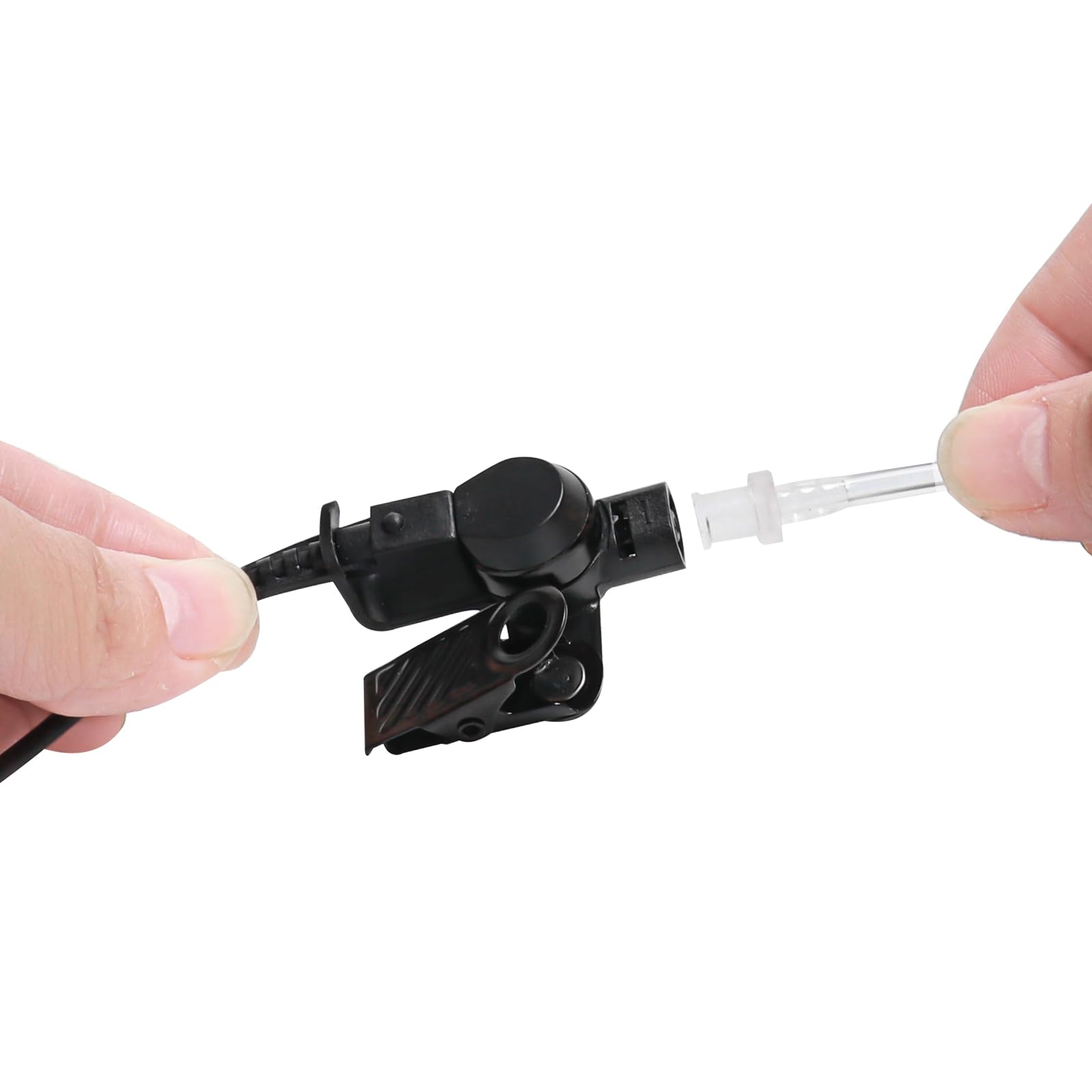 2 Pack Walkie Talkie Earpiece - Acoustic Coil Tube Replacement Headset for Baofeng, Motorola, Kenwood, Retevis & Midland Two-Way Radios | Discreet Spy Game & Security Communication Accessory | Perfect for Outdoor Adventures, Events & Professional Use