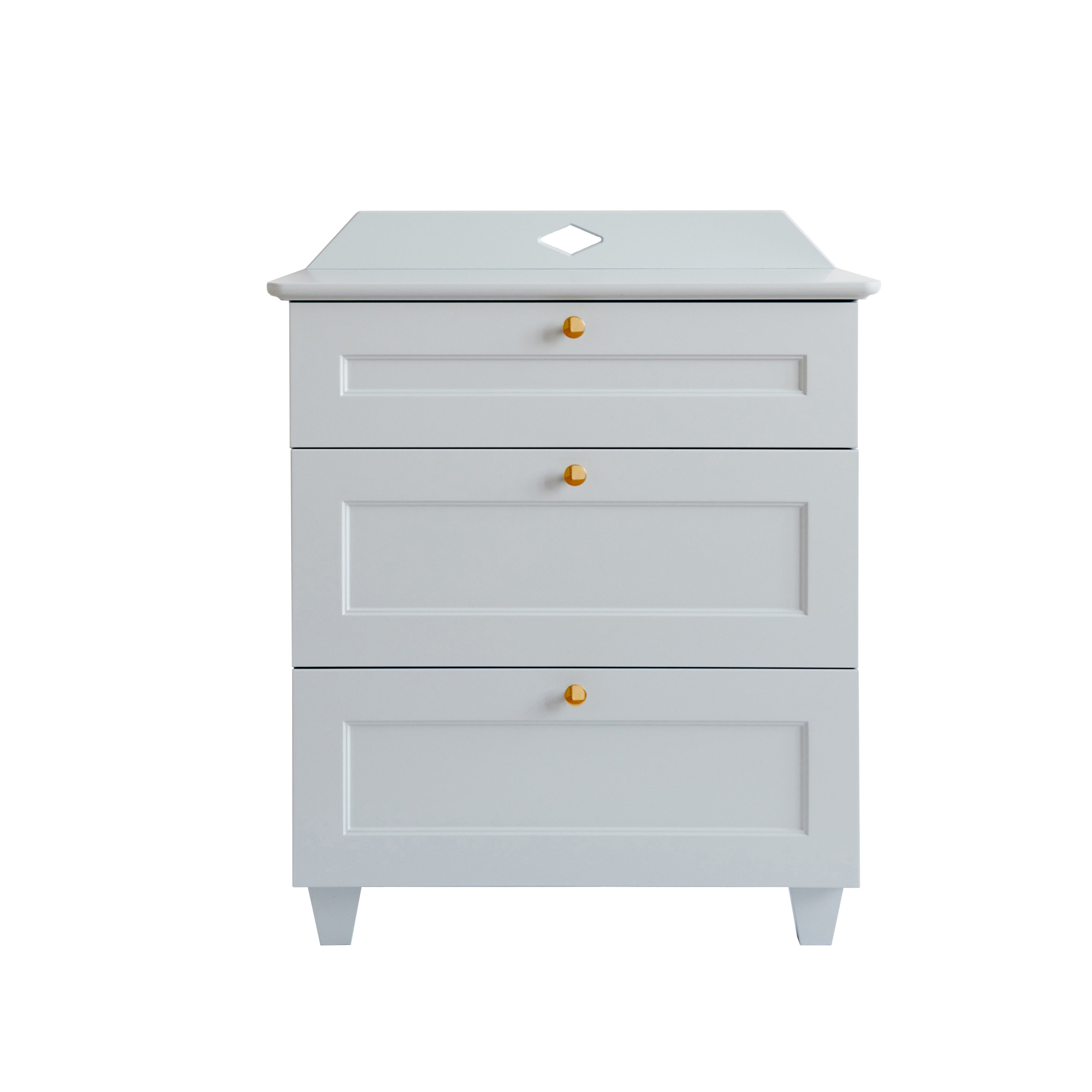 Cam Cam Copenhagen Carla Dresser Classic Grey - Stylish Nursery Dresser for Baby Clothes & Essentials Storage | Perfect for Modern Kids' Rooms & Nursery Organization