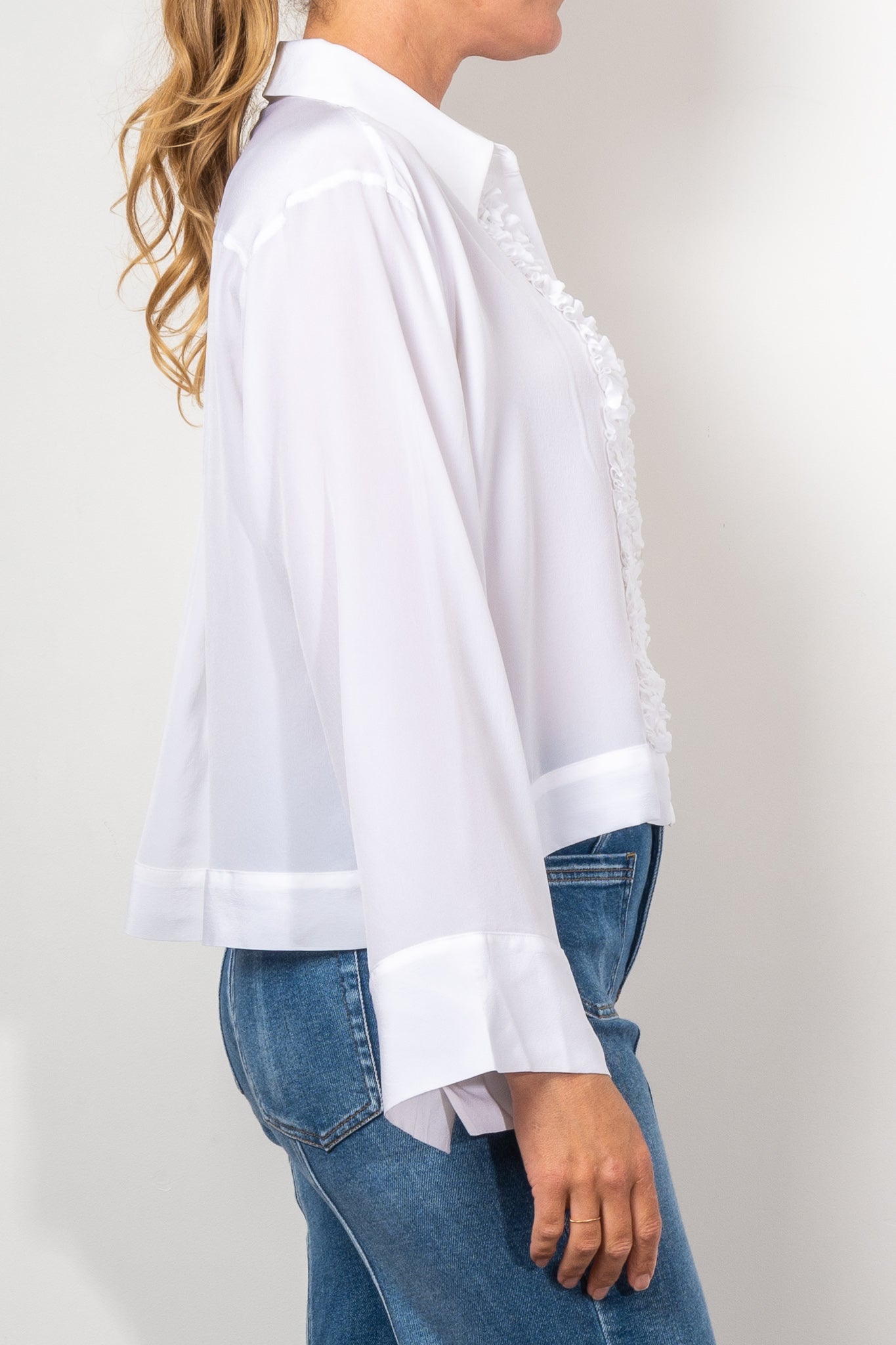 M.A. Dainty Liza Shirt - Women's Stylish Casual Blouse for Work & Everyday Wear | Perfect for Office, Date Night & Weekend Outfits