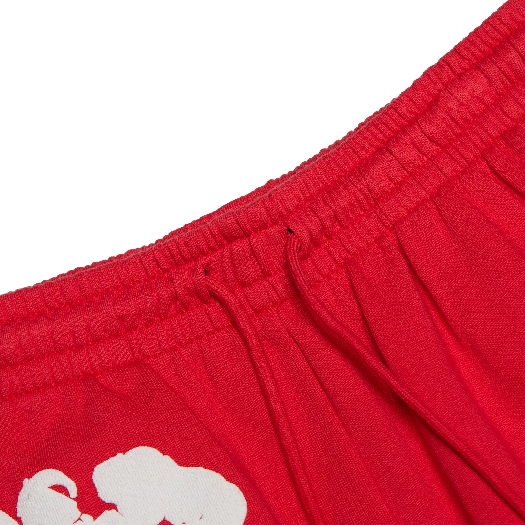 Denim Tears The Cotton Wreath Red Sweatpants for Men - Comfortable Casual Joggers for Streetwear & Lounge Wear