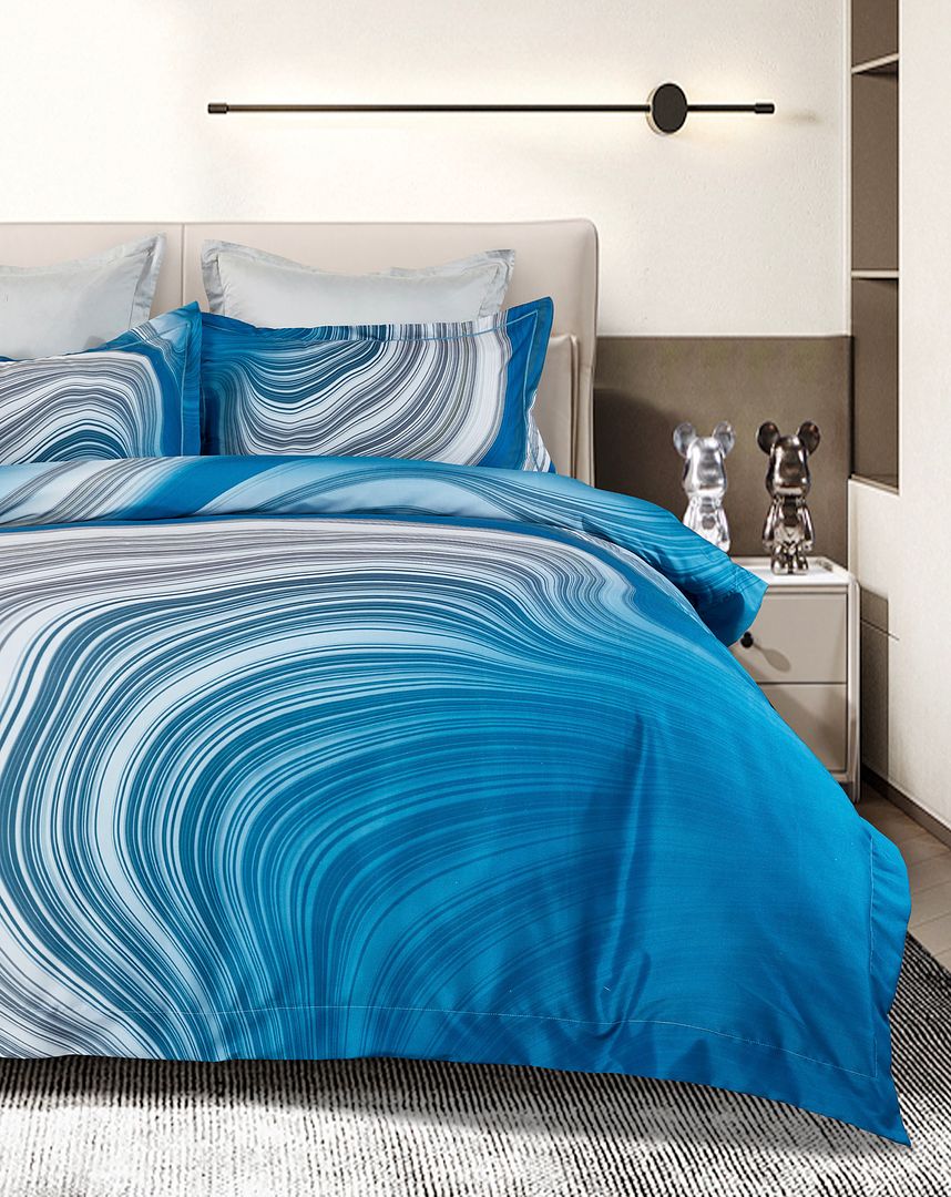 Evienne Luxury Quilt Cover Set - Super King Size (120x120 Inches) | Soft & Breathable Bedding for Ultimate Comfort | Perfect for Master Bedrooms & Guest Rooms