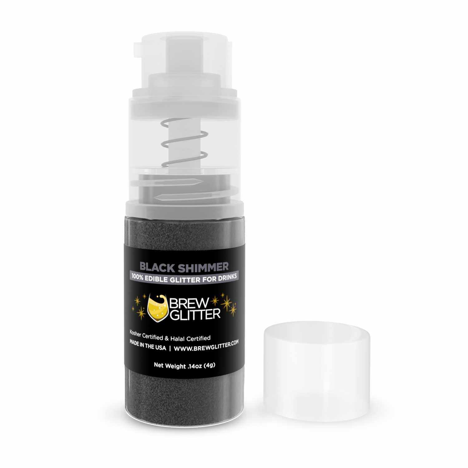 Wholesale Black Beverage Glitter Mini Spray Pump - Perfect for DIY Crafts, Party Decorations & Nail Art