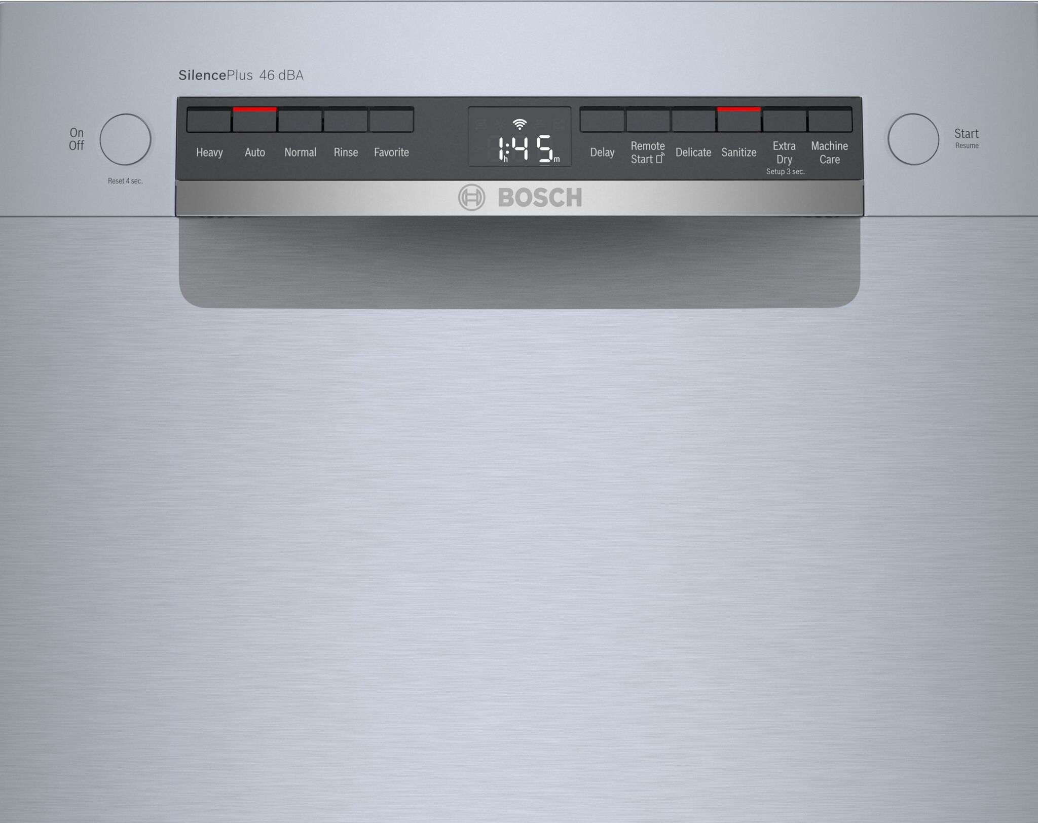 Bosch 300 Series 18 Inch Built-In Dishwasher SPE53C55UC - Stainless Steel Smart Dishwasher with Recessed Handle for Modern Kitchens | Energy Efficient & Ultra Quiet Operation