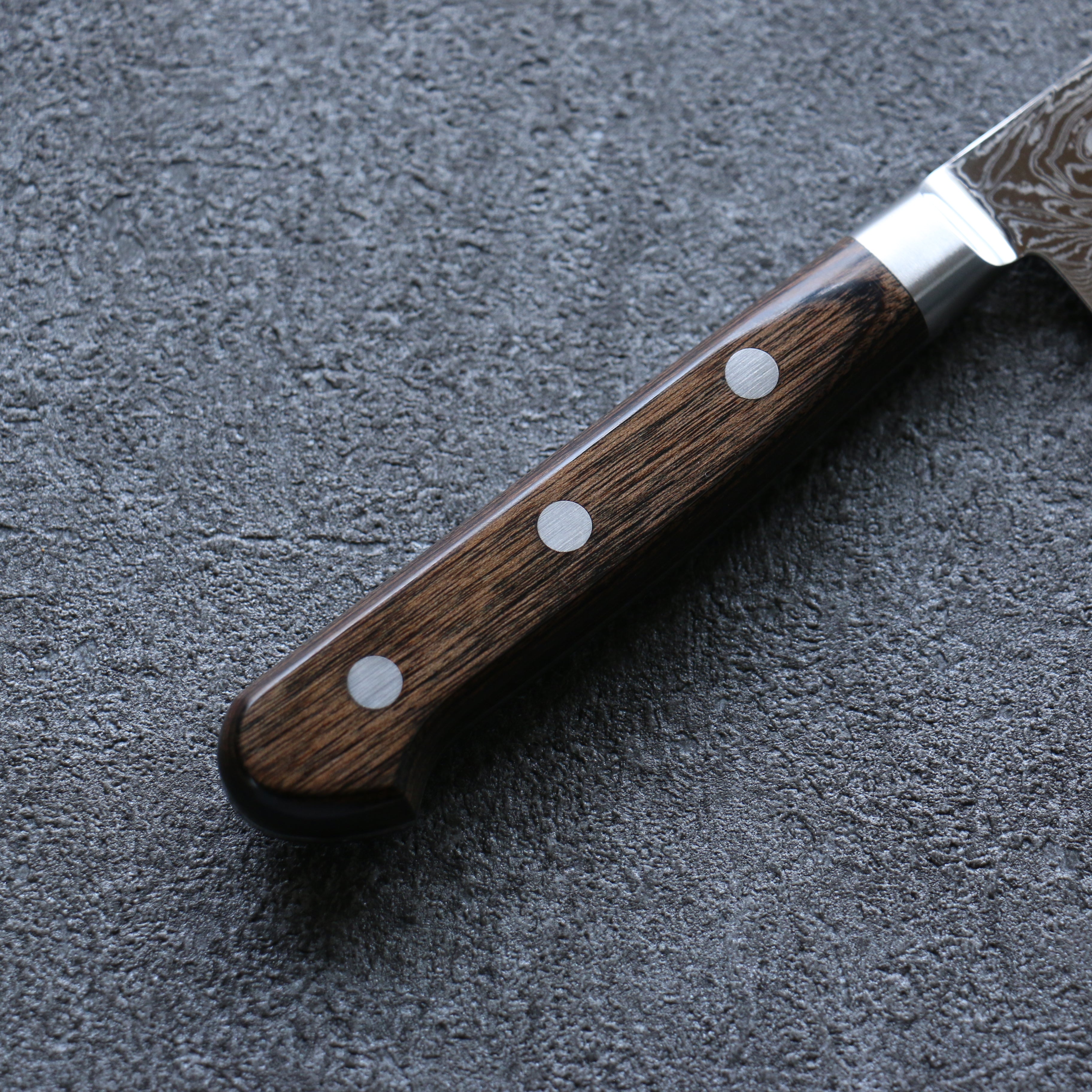Premium Seisuke Nami AUS10 Damascus Petty Knife 5.3
