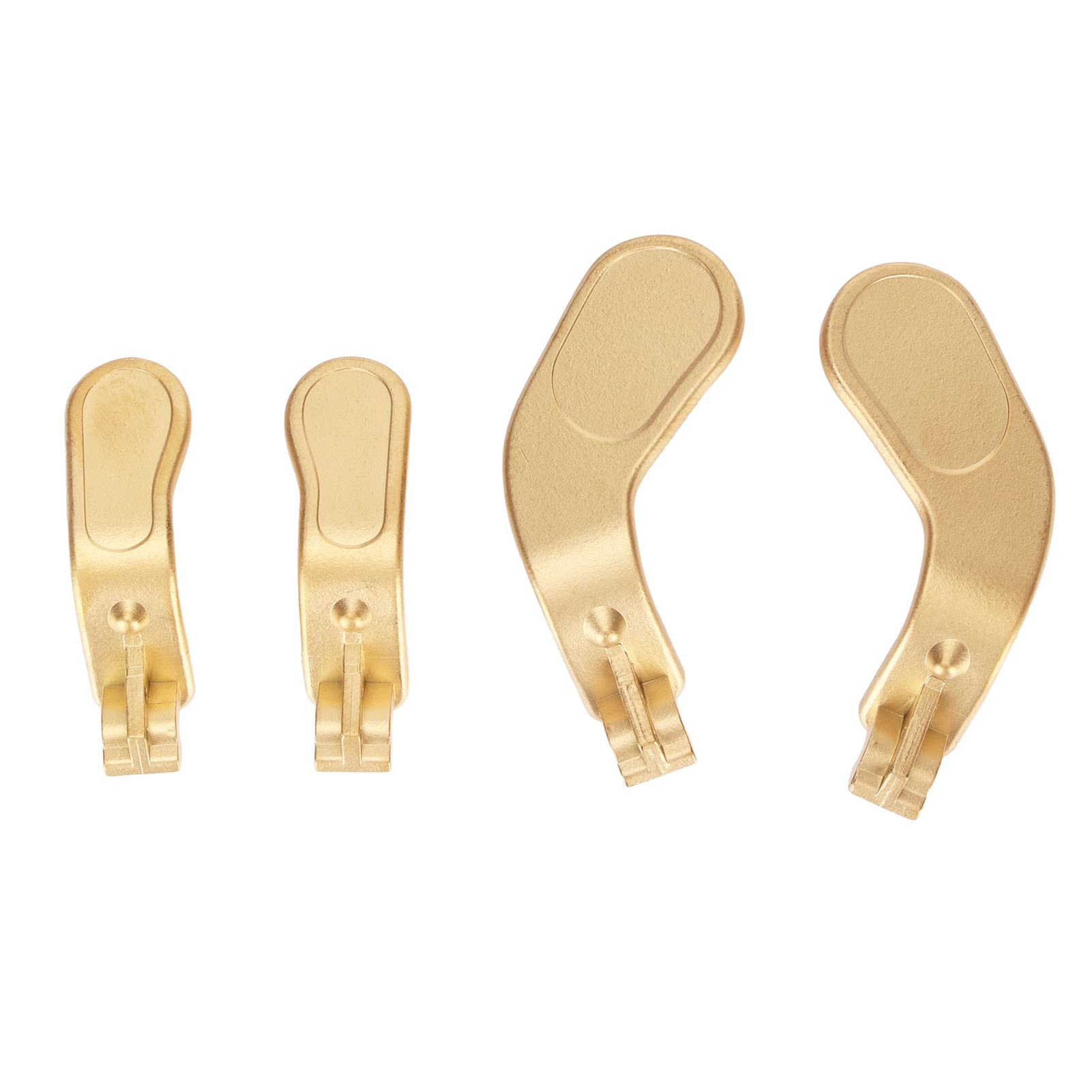 4 Pack Xbox One Elite Series 2 Controller Paddles (Model 1797) - Stainless Steel Trigger Locks Replacement Parts (Gold) - Perfect for Competitive Gaming & Enhanced Control